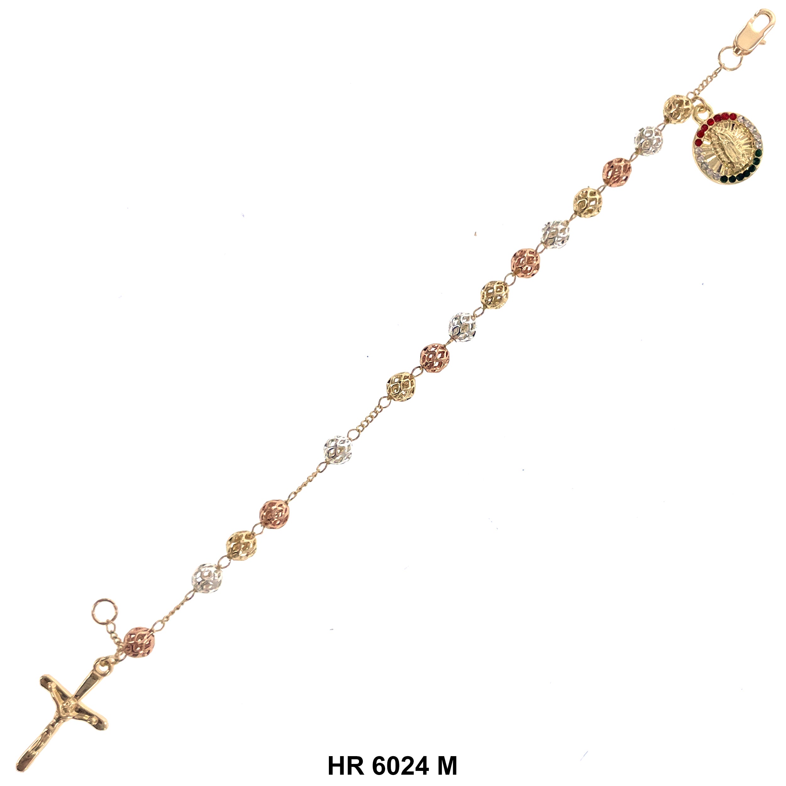 6 MM Hand Rosary Guadalupe HR 6024 M