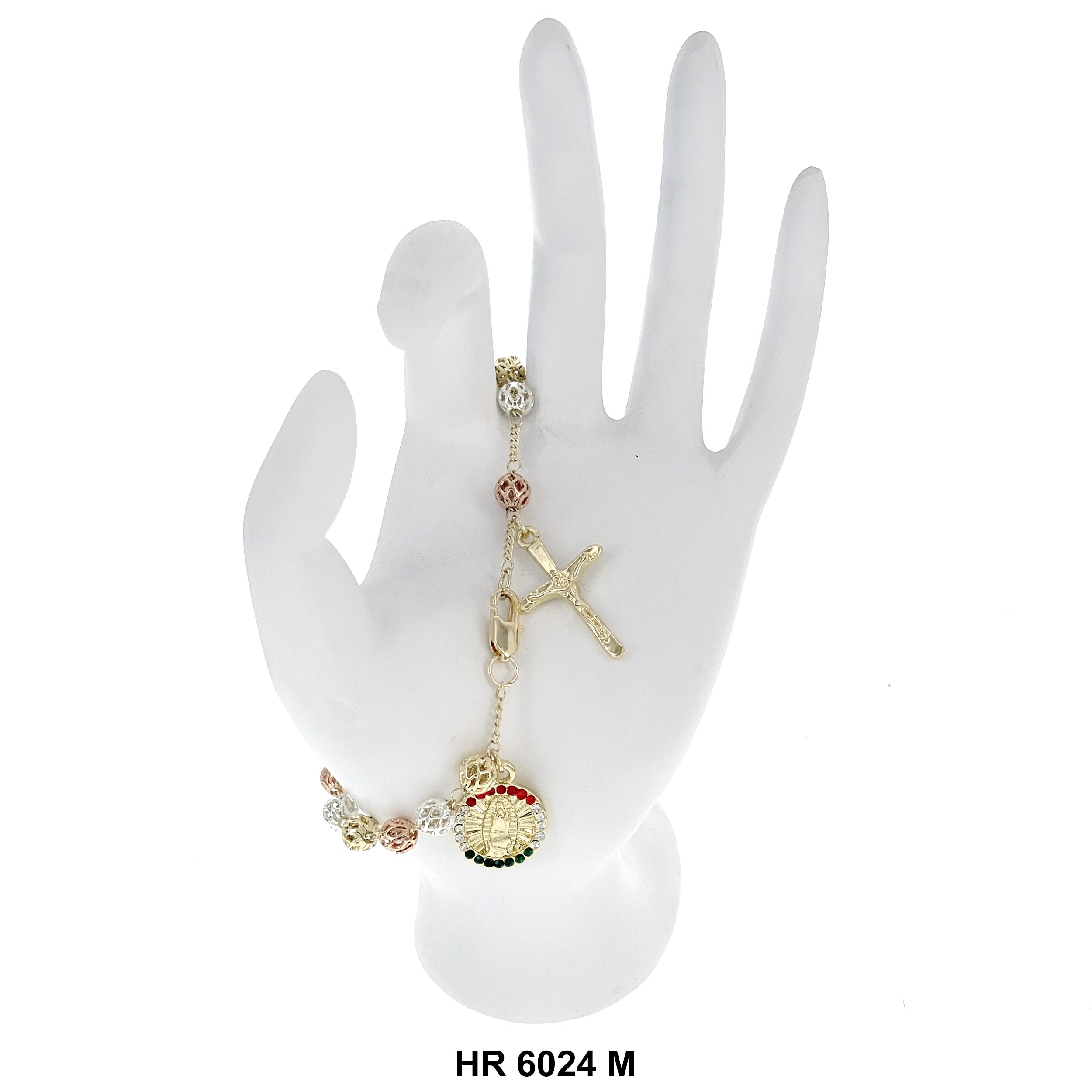 6 MM Hand Rosary Guadalupe HR 6024 M