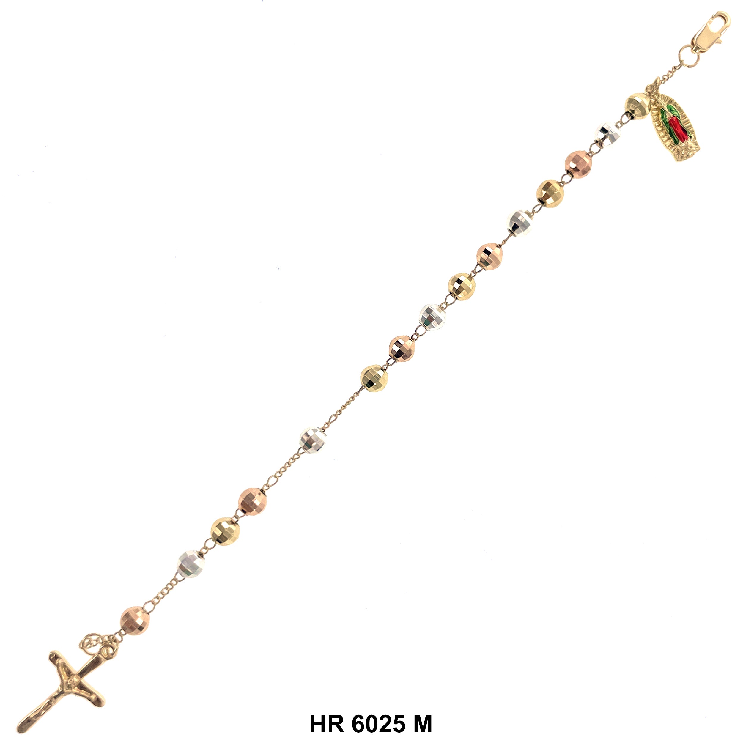 6 MM Hand Rosary Guadalupe HR 6025 M