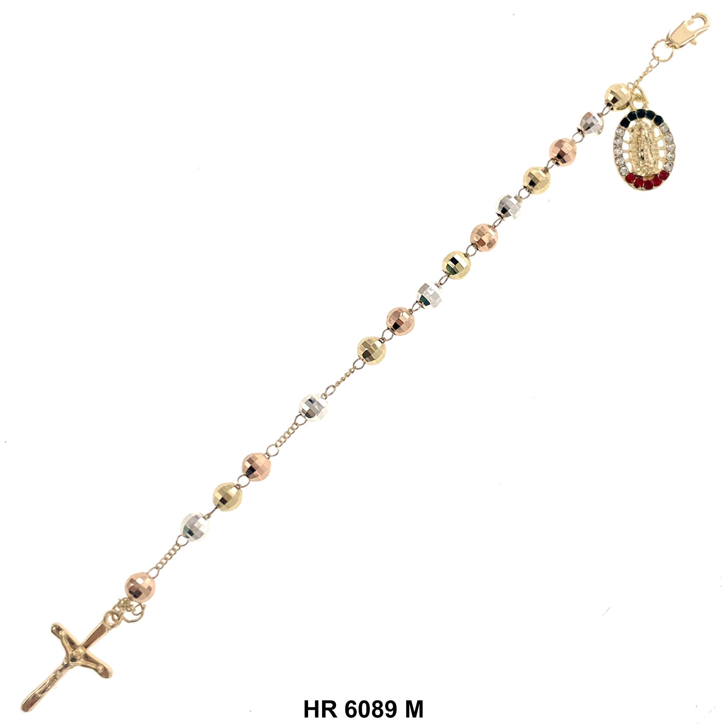 6 MM Hand Rosary Guadalupe HR 6089 M