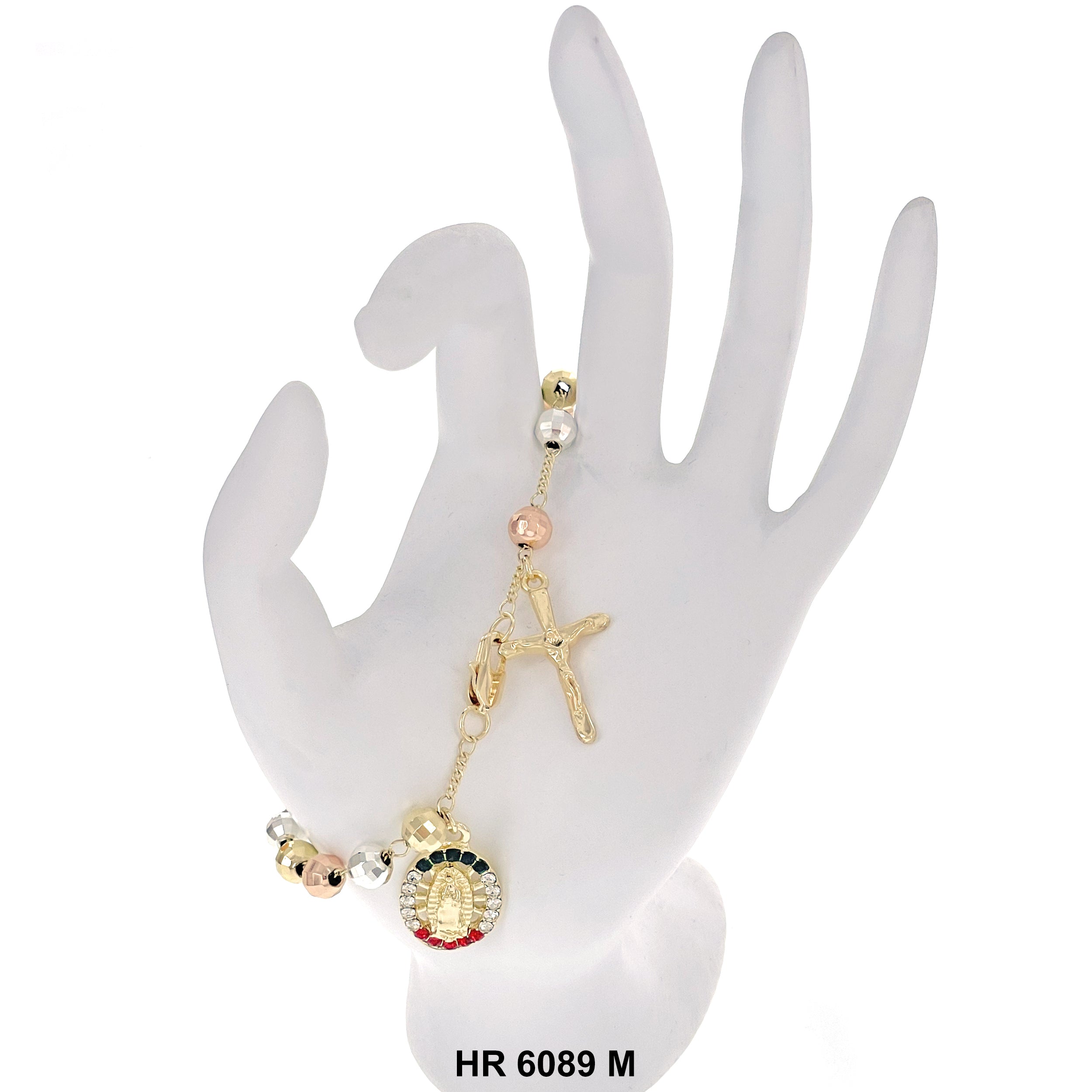 6 MM Hand Rosary Guadalupe HR 6089 M