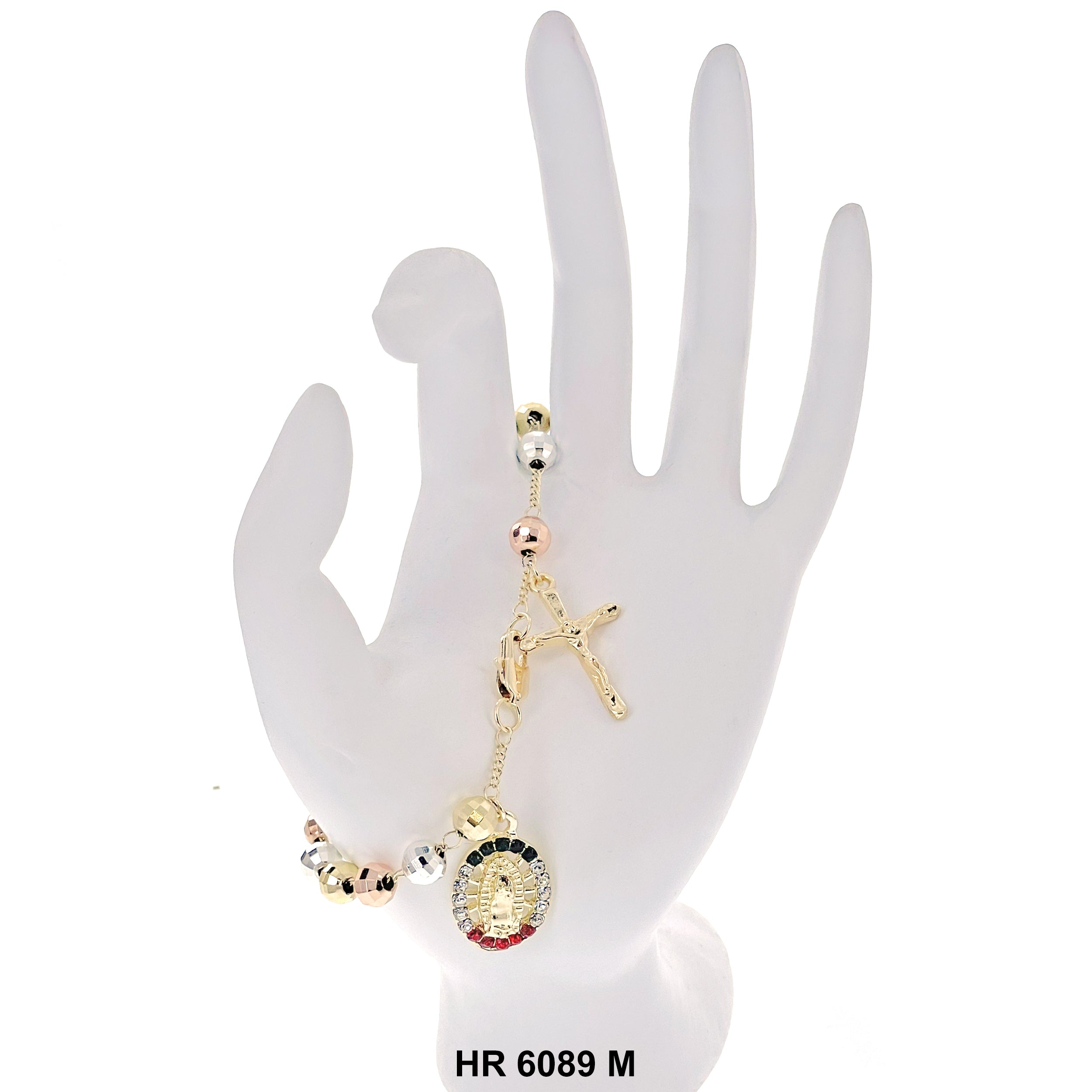 6 MM Hand Rosary Guadalupe HR 6089 M