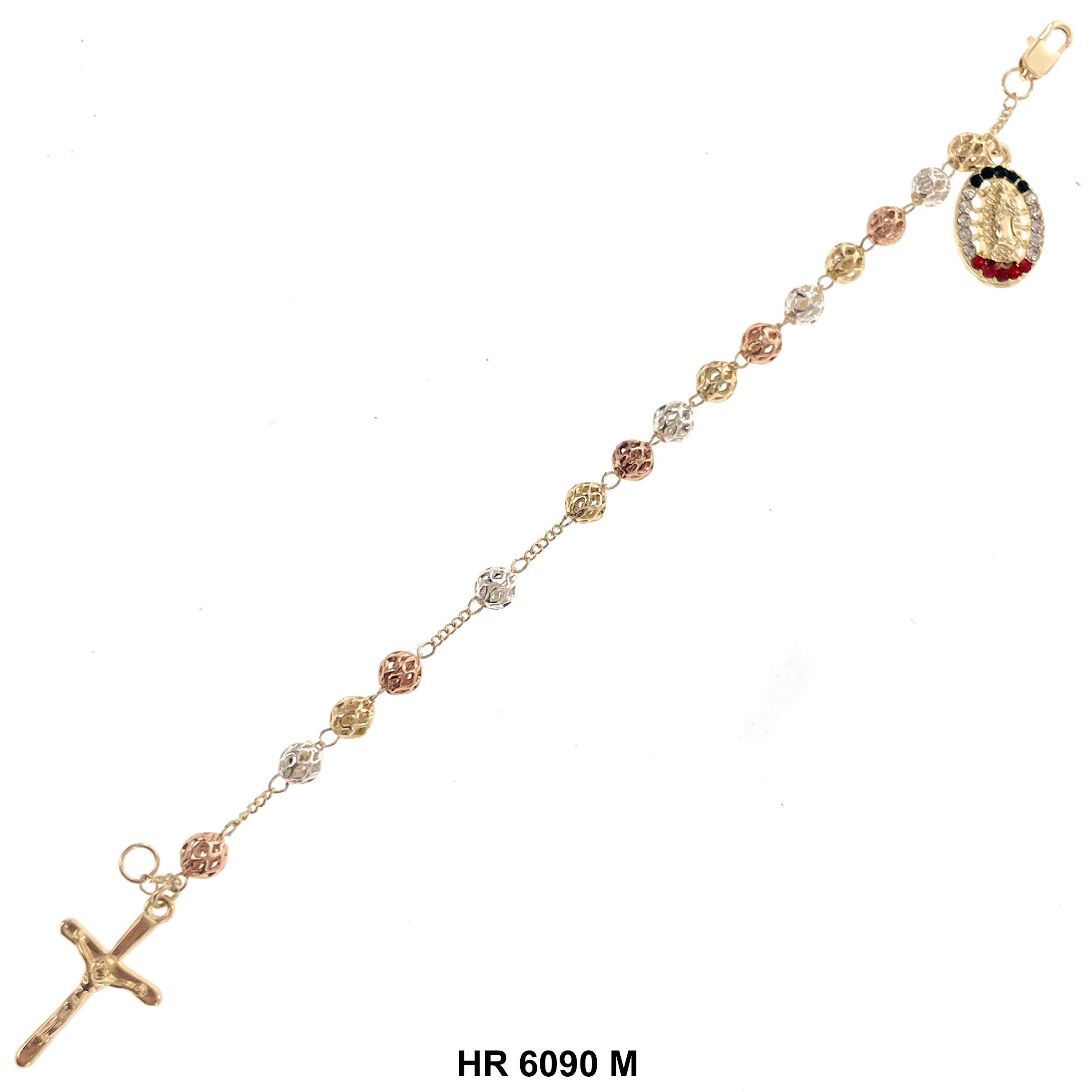 6 MM Hand Rosary Guadalupe HR 6090 M