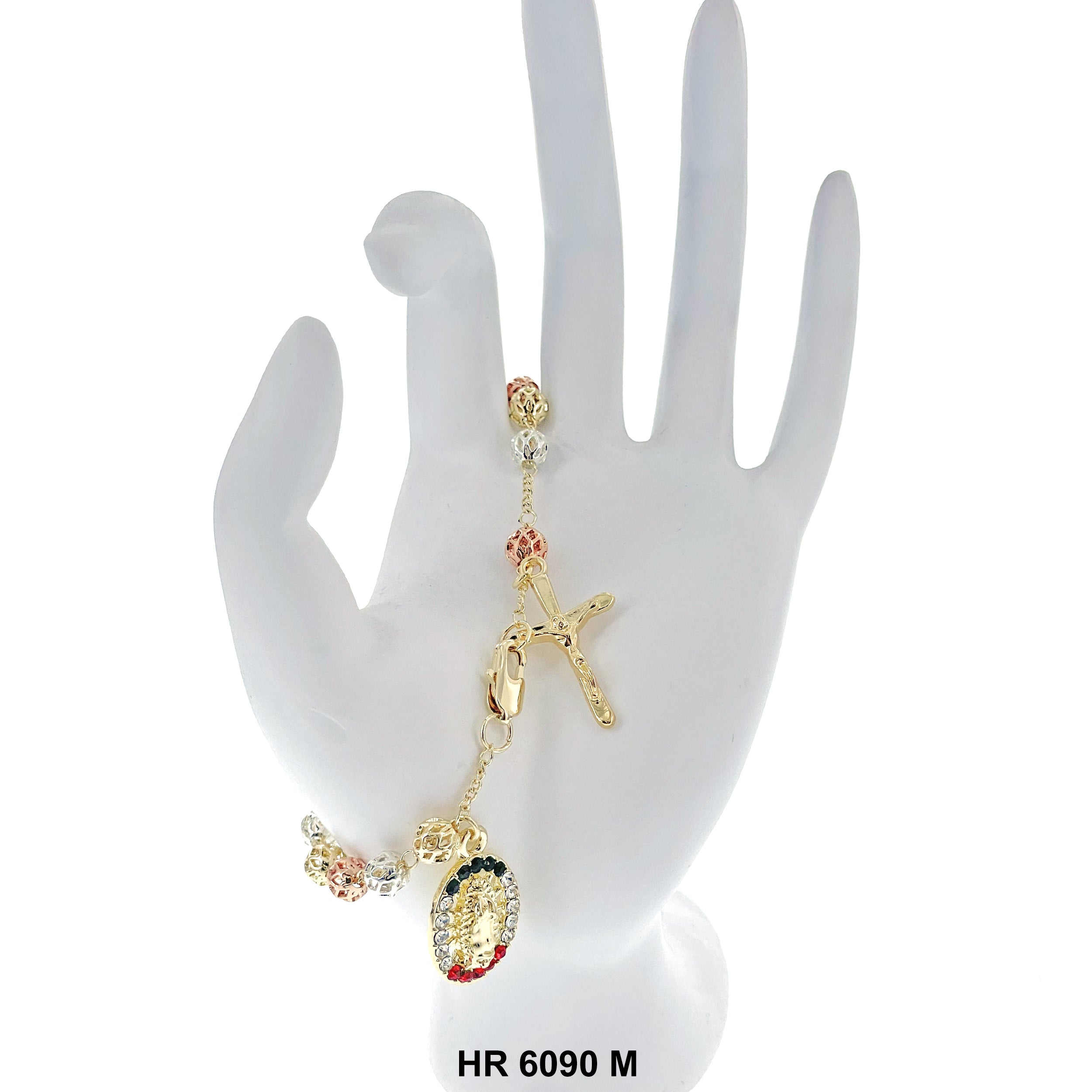 6 MM Hand Rosary Guadalupe HR 6090 M