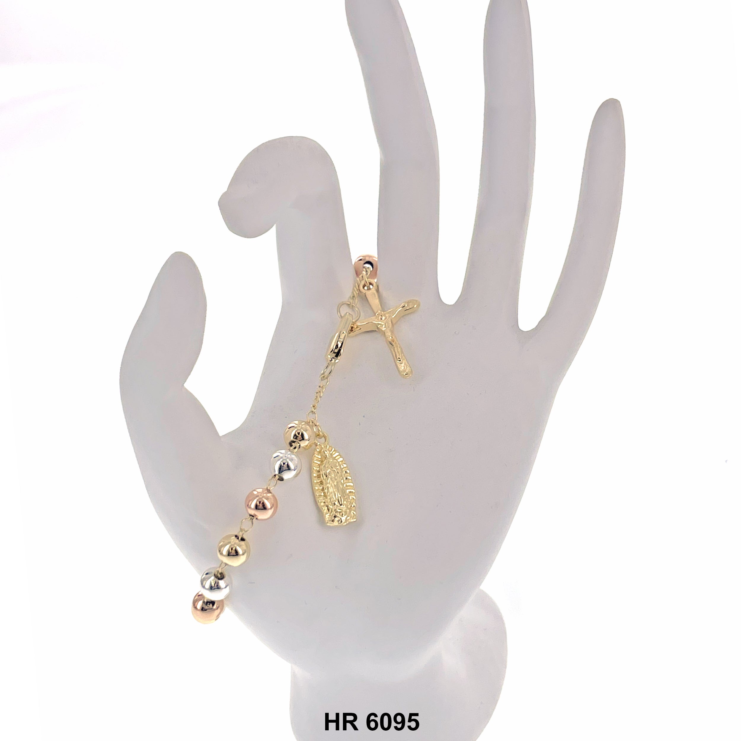 6 MM Hand Rosary Guadalupe HR 6095