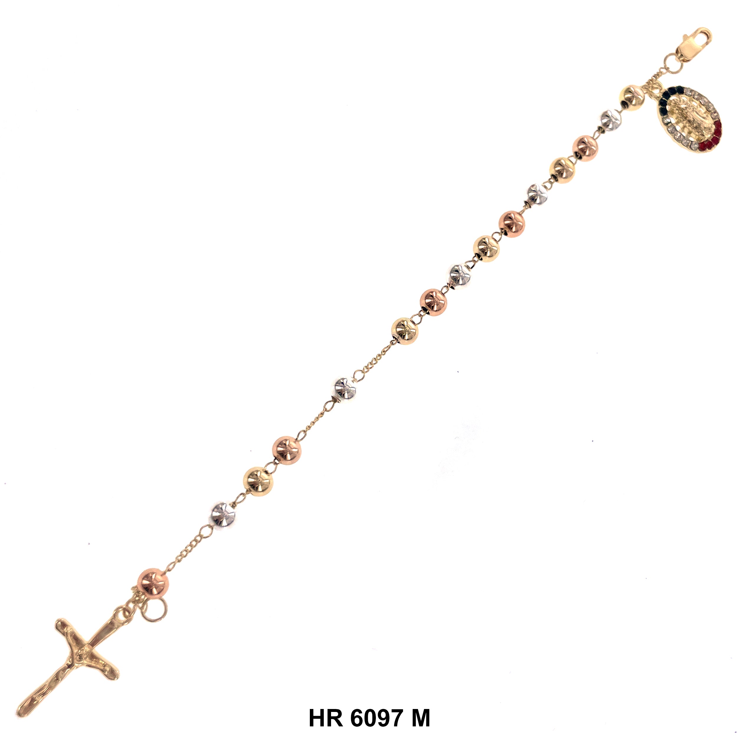 6 MM Hand Rosary Guadalupe HR 6097 M