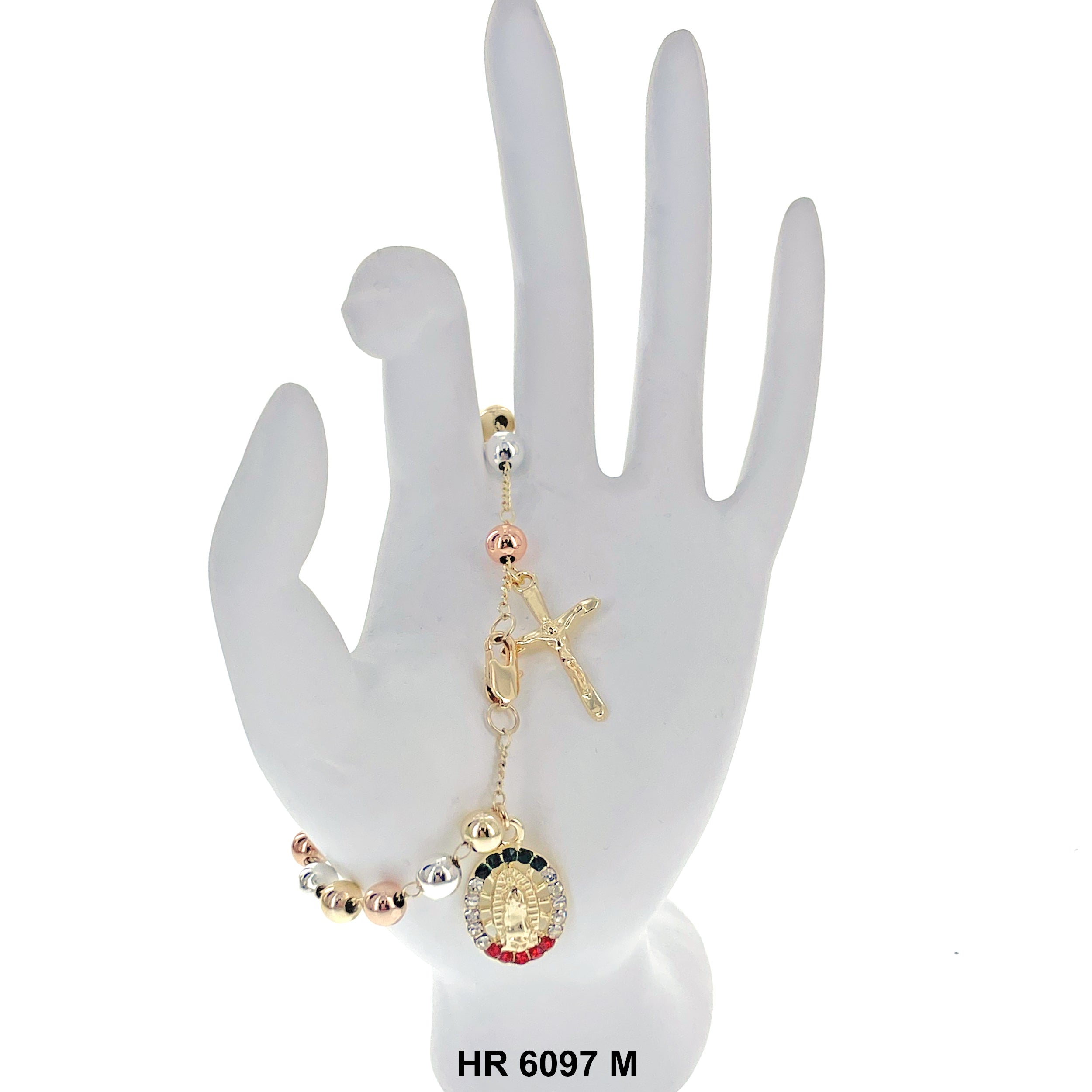 6 MM Hand Rosary Guadalupe HR 6097 M