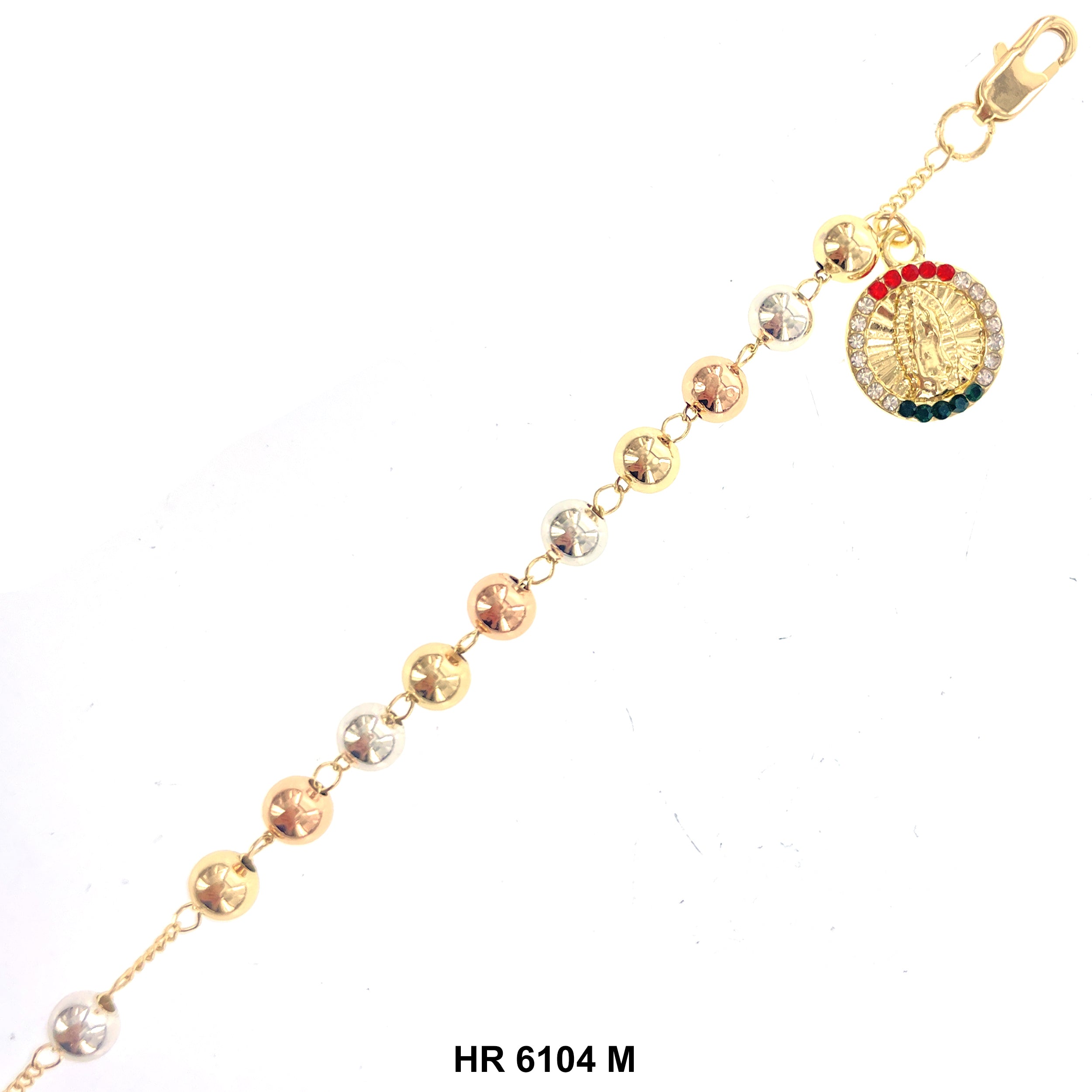 6 MM Hand Rosary Guadalupe HR 6104 M