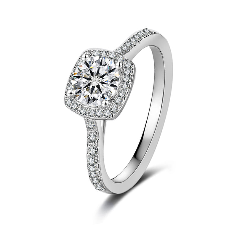 925 Sterling Mossanite Ring 2.0 Carat MOS925 R21200