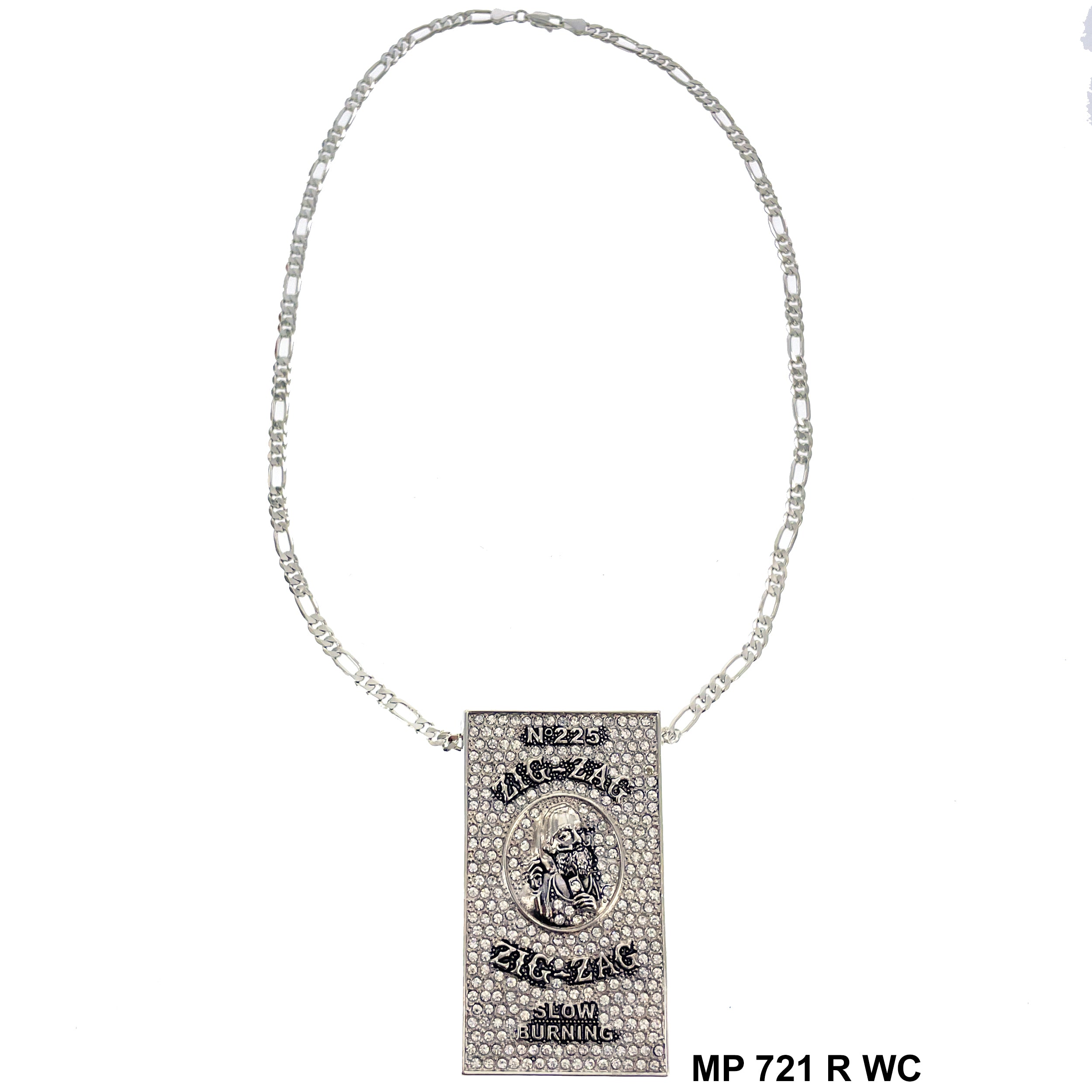 Zig Zag Pendant With Chain MP 721 R WC