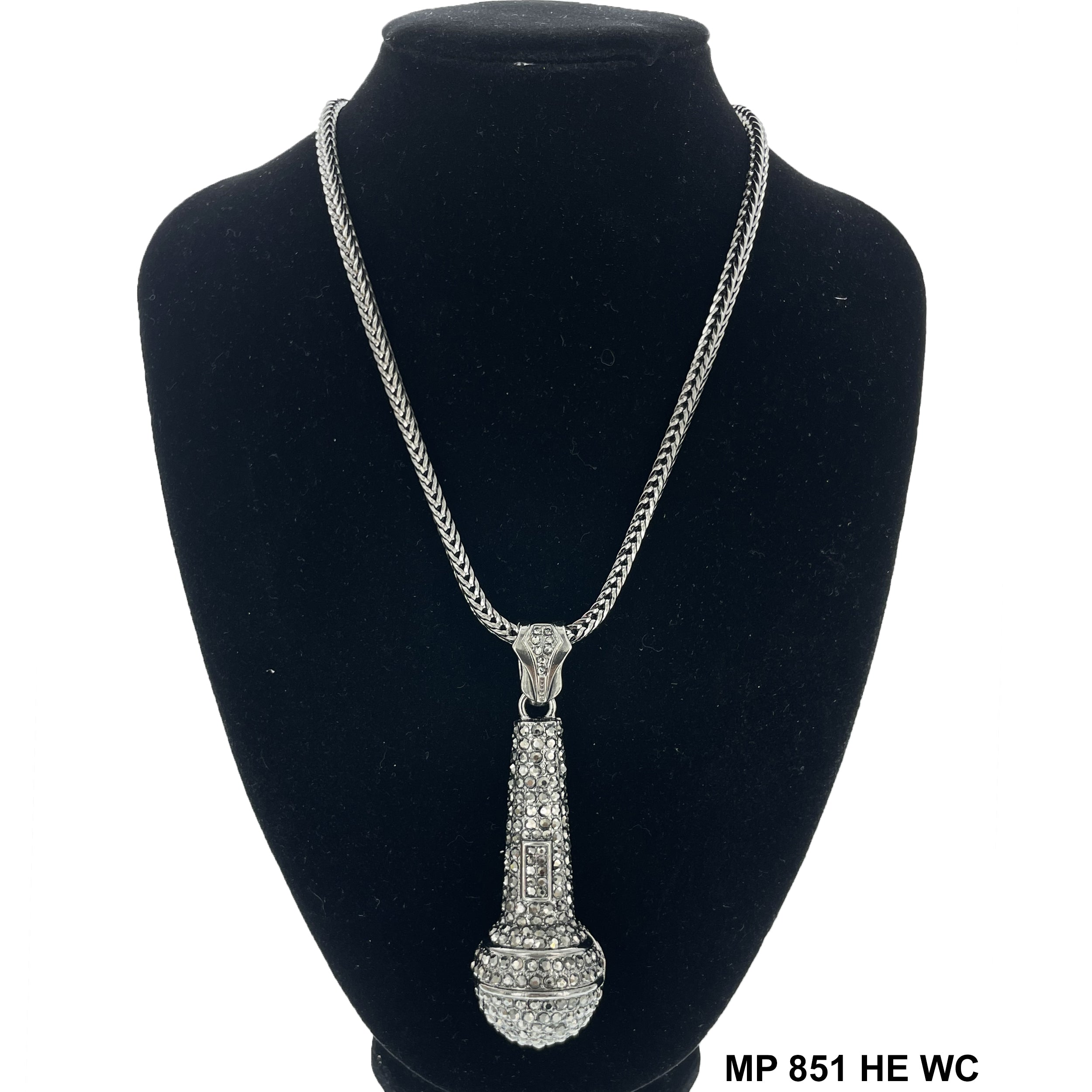 Microphone Pendant With Chain MP 851 HE WC