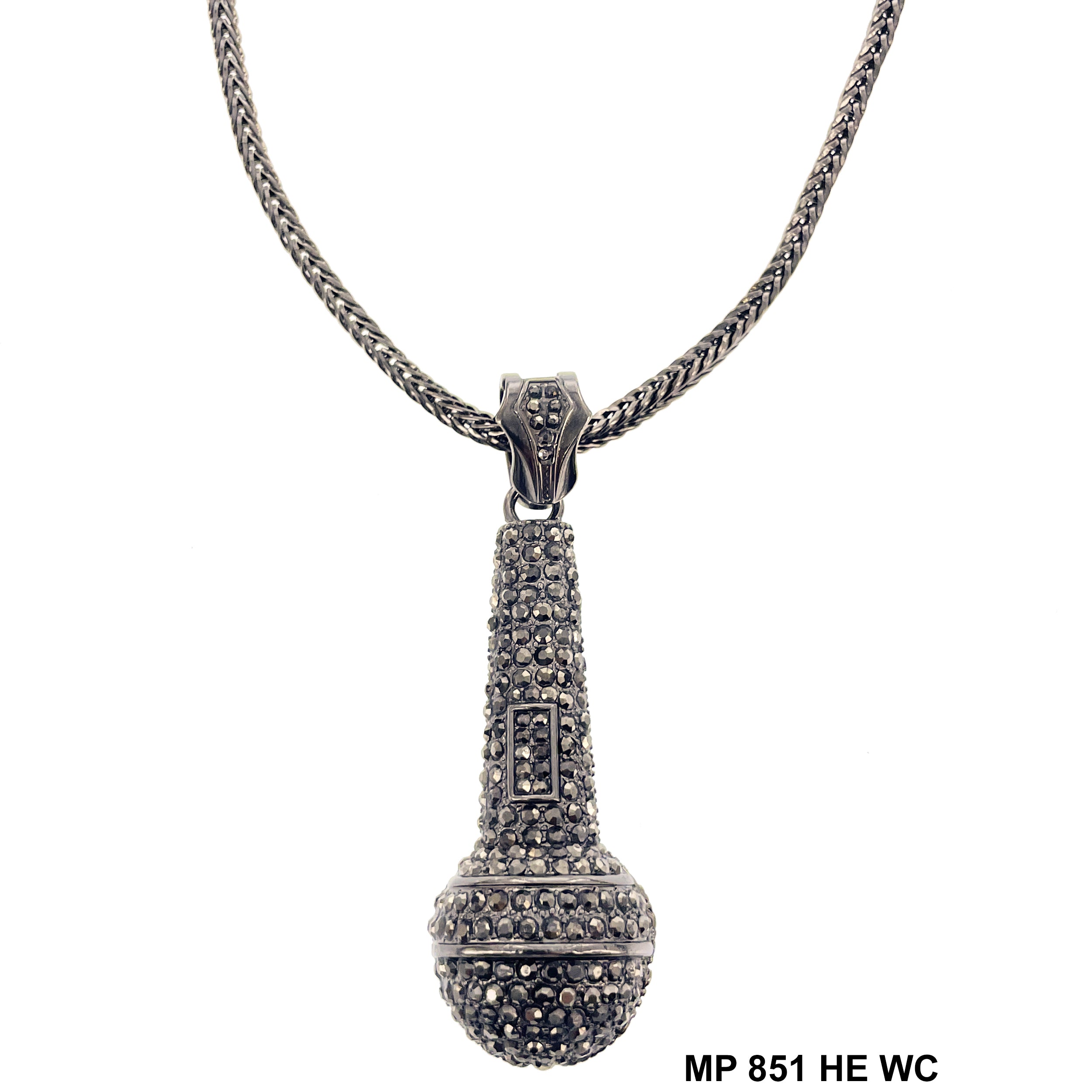 Microphone Pendant With Chain MP 851 HE WC