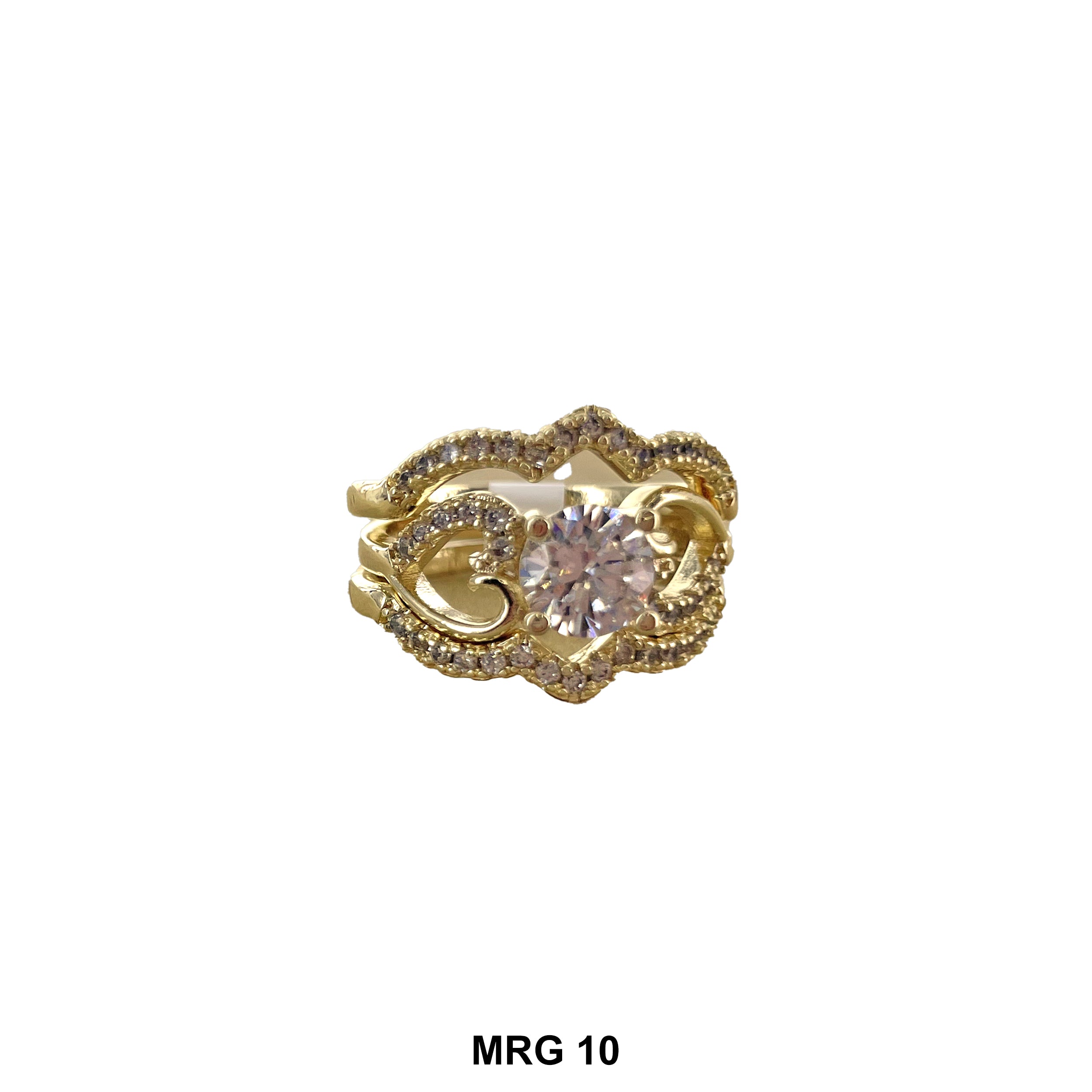 Triple Matrimonial Stones Ring MRG 10