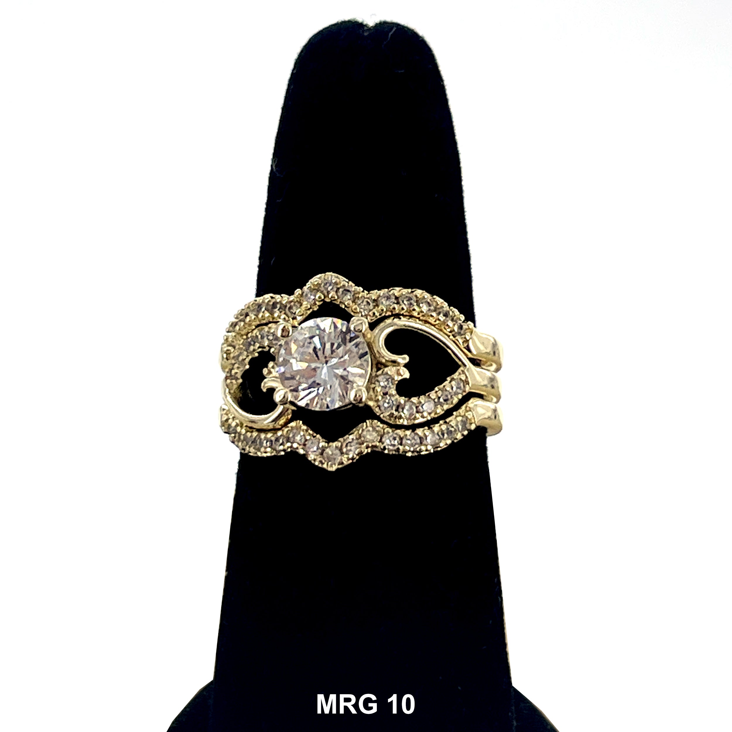 Triple Matrimonial Stones Ring MRG 10