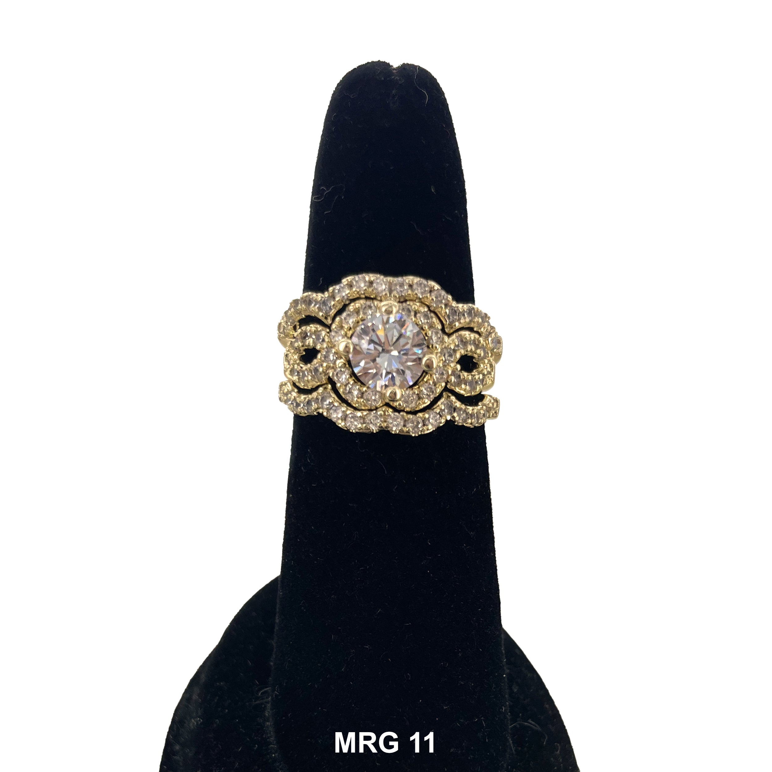 Triple Matrimonial Stones Ring MRG 11