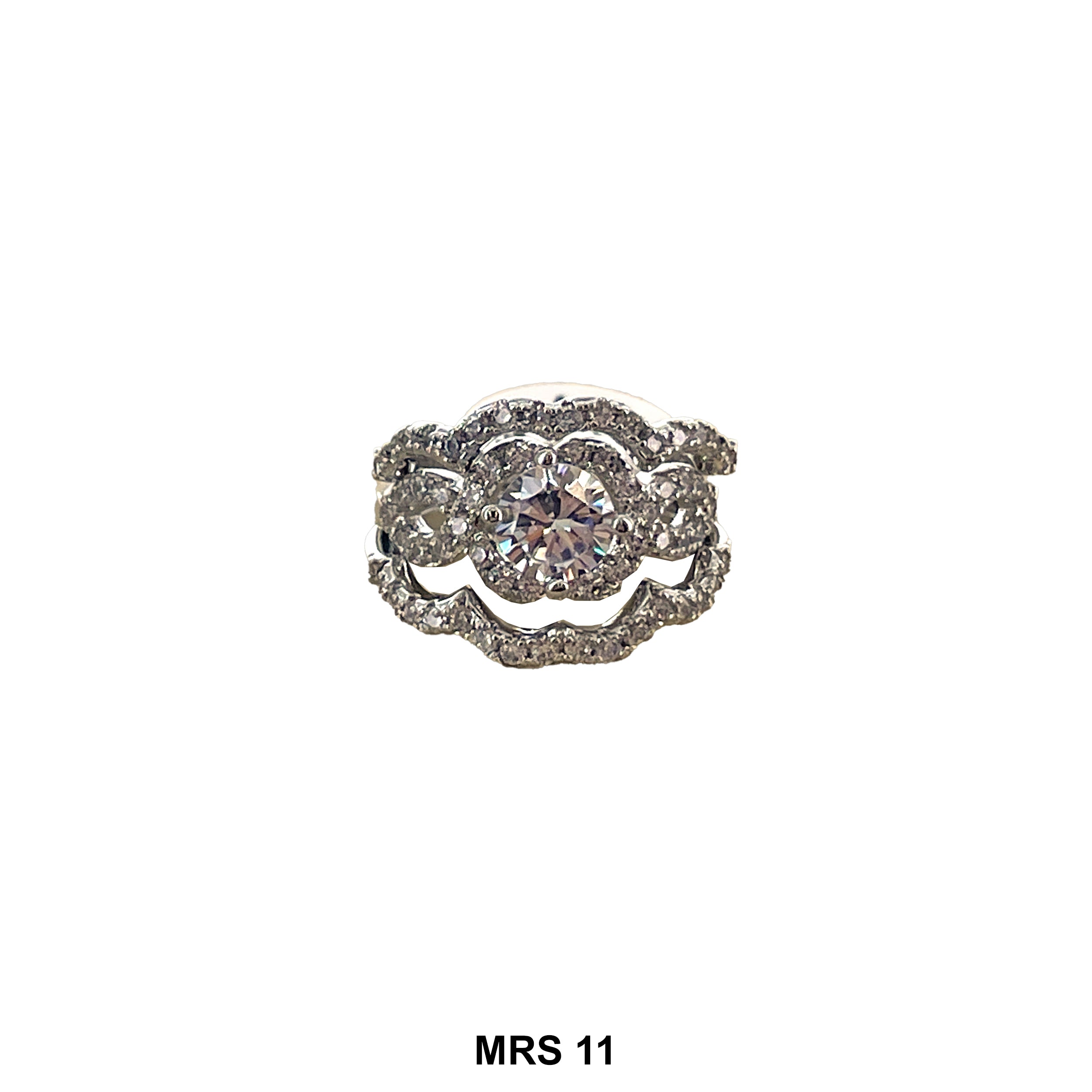 Triple Matrimonial Stones Ring MRS 11