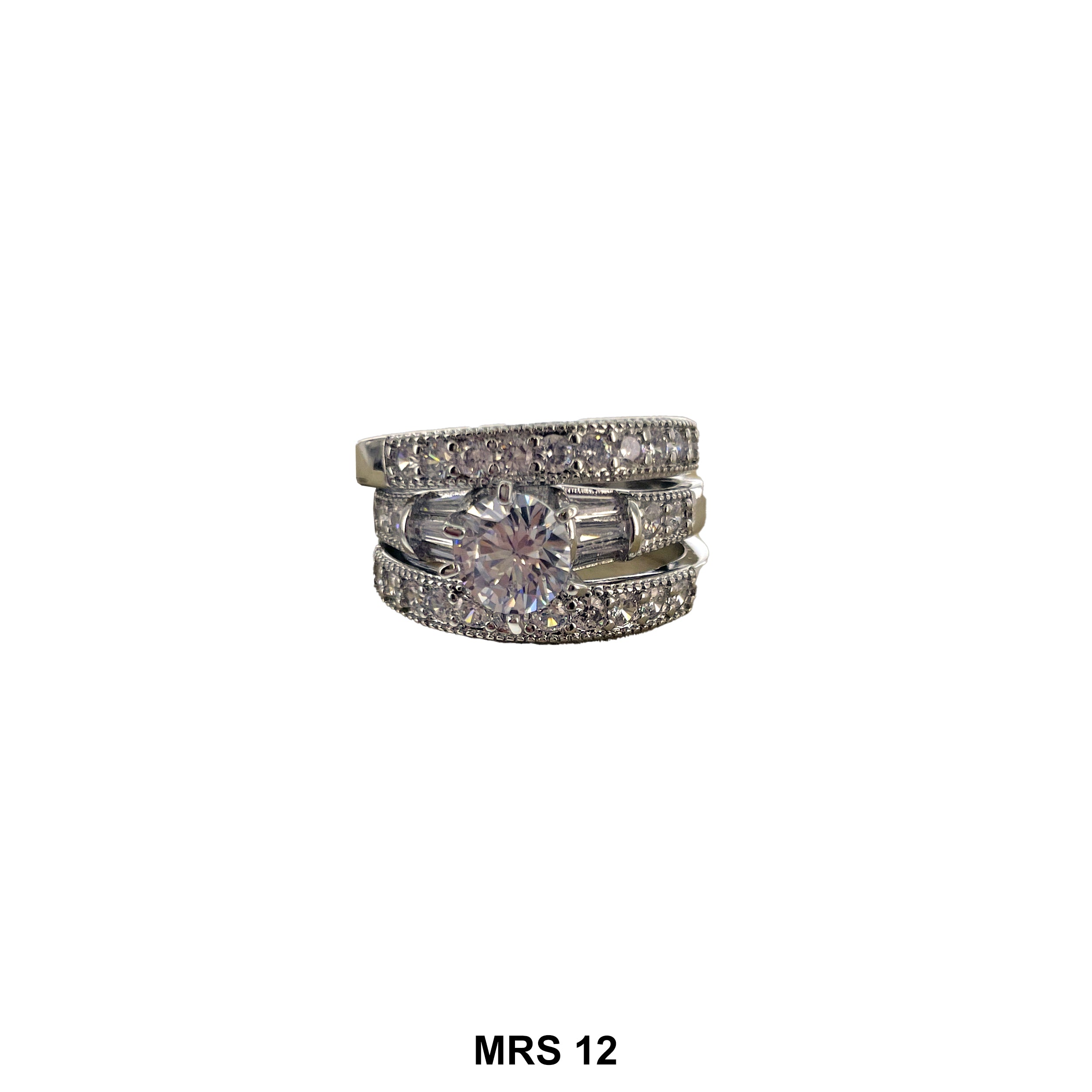 Triple Matrimonial Stones Ring MRS 12