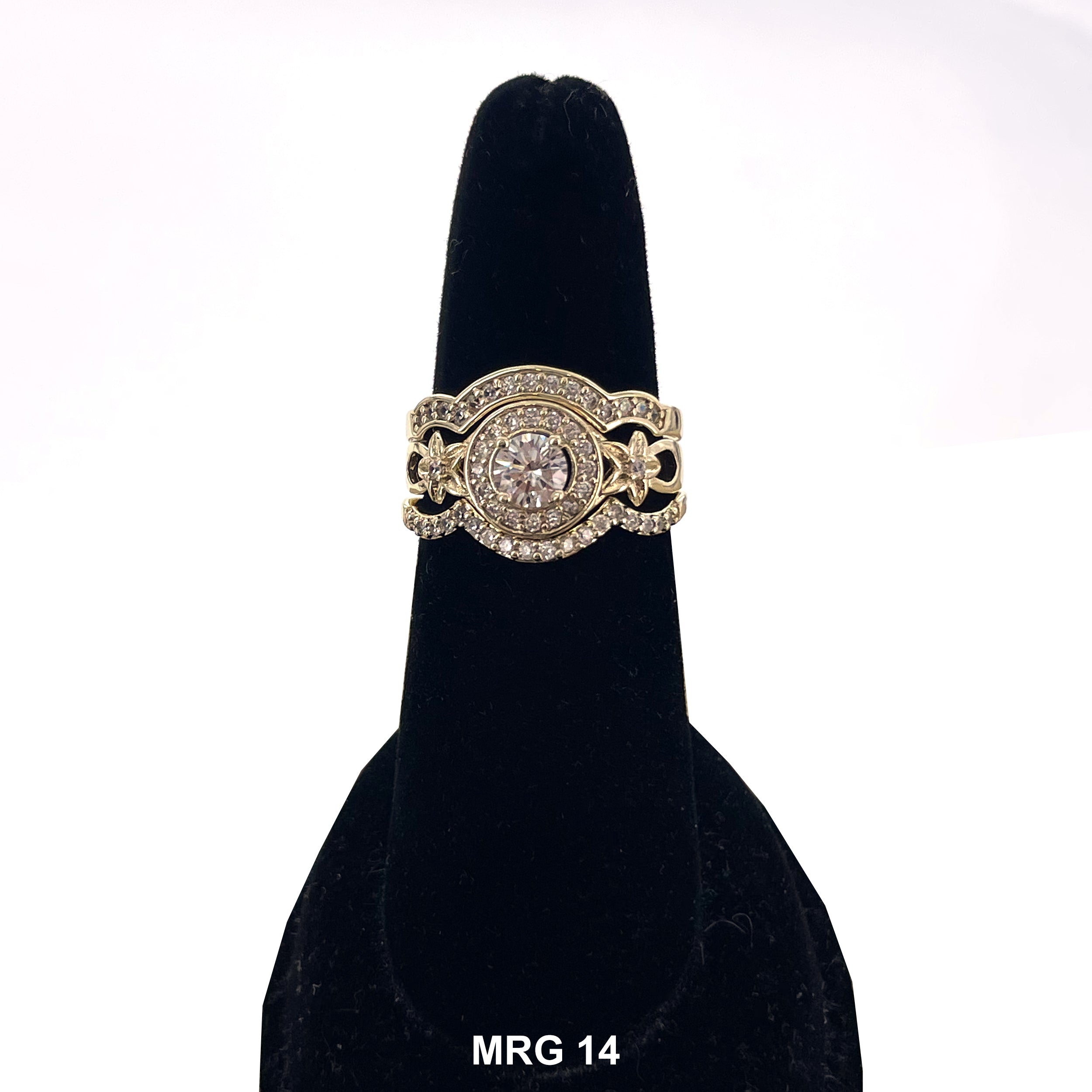 Triple Matrimonial Stones Ring MRG 14