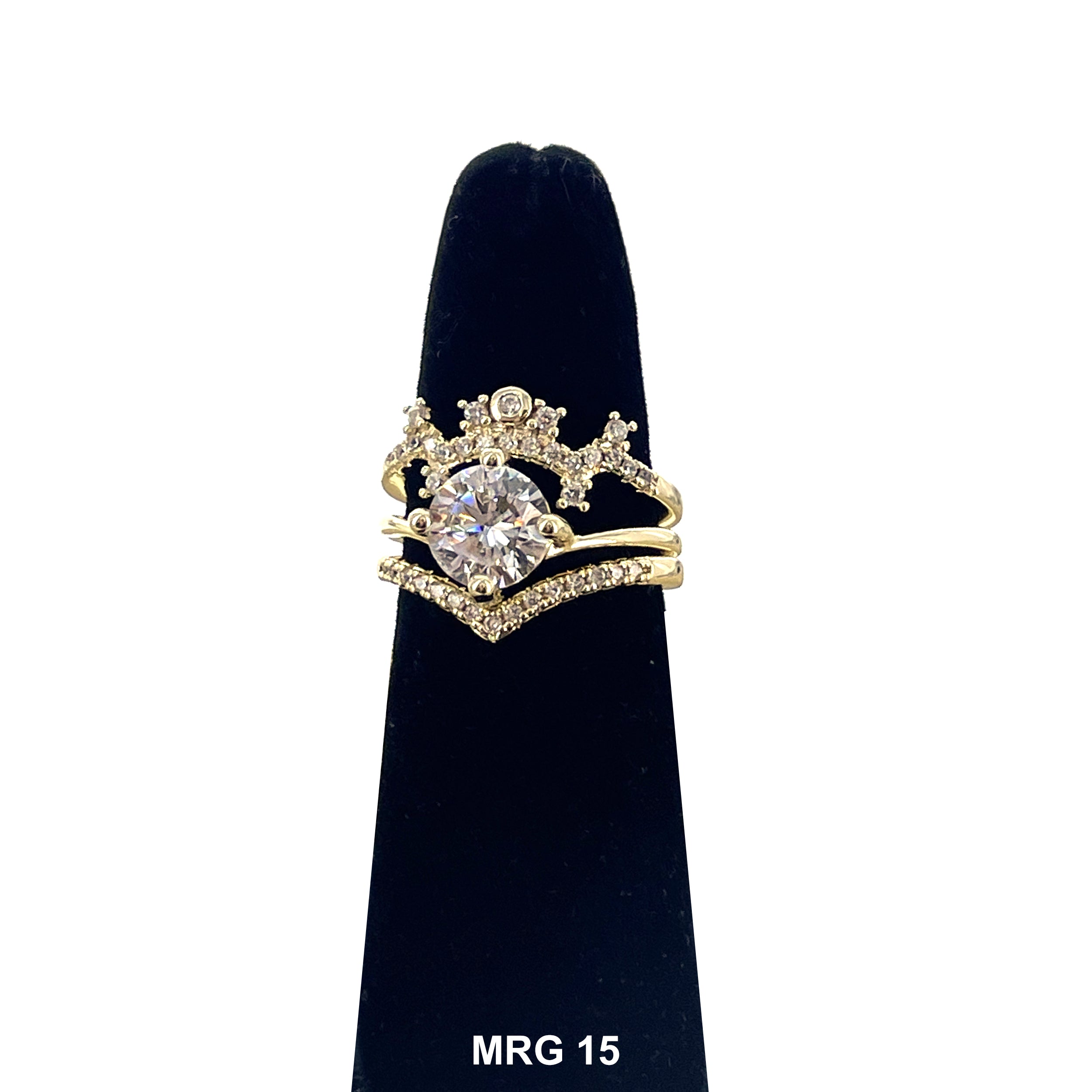 Triple Matrimonial Stones Ring MRG 15