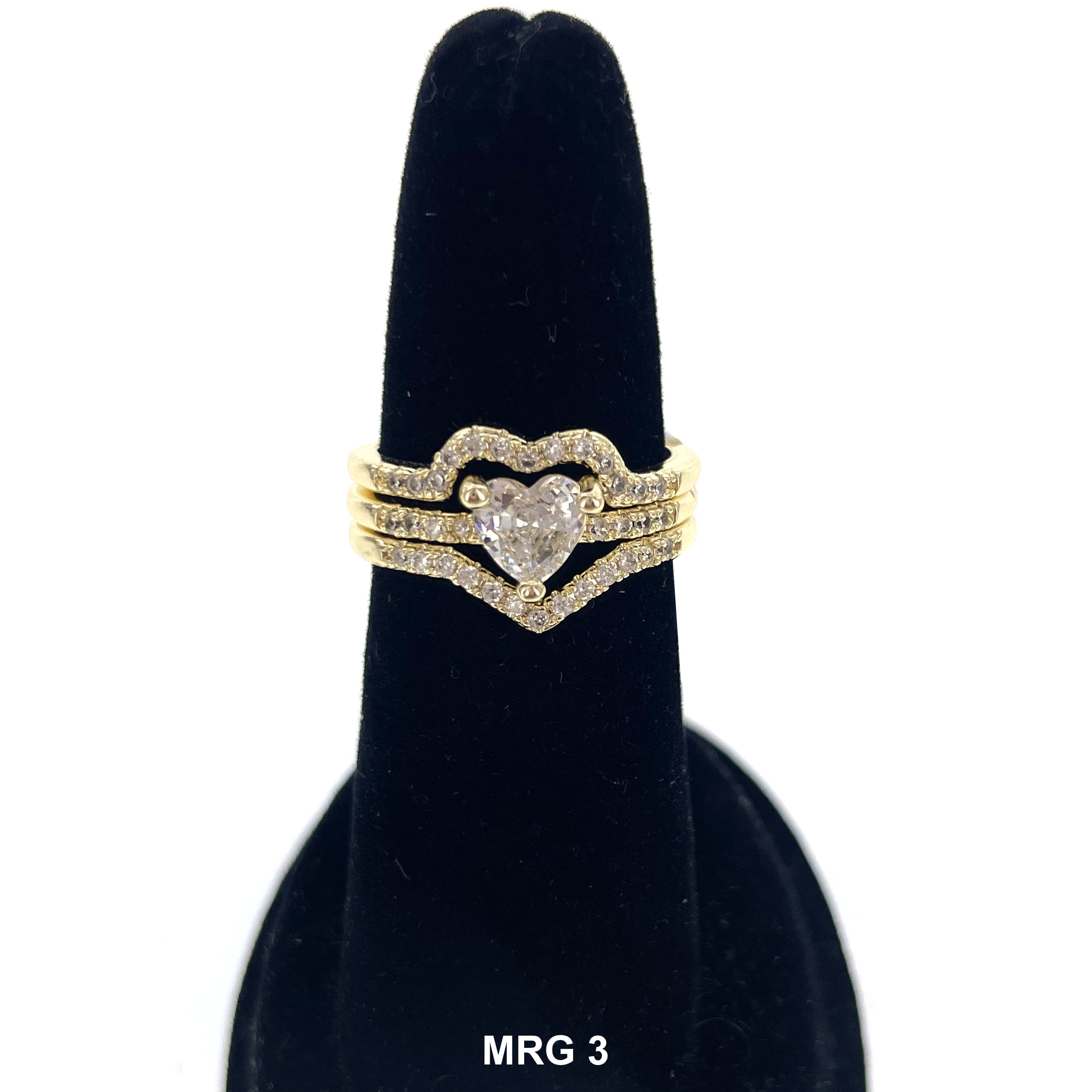 Triple Matrimonial Stones Ring MRG 3