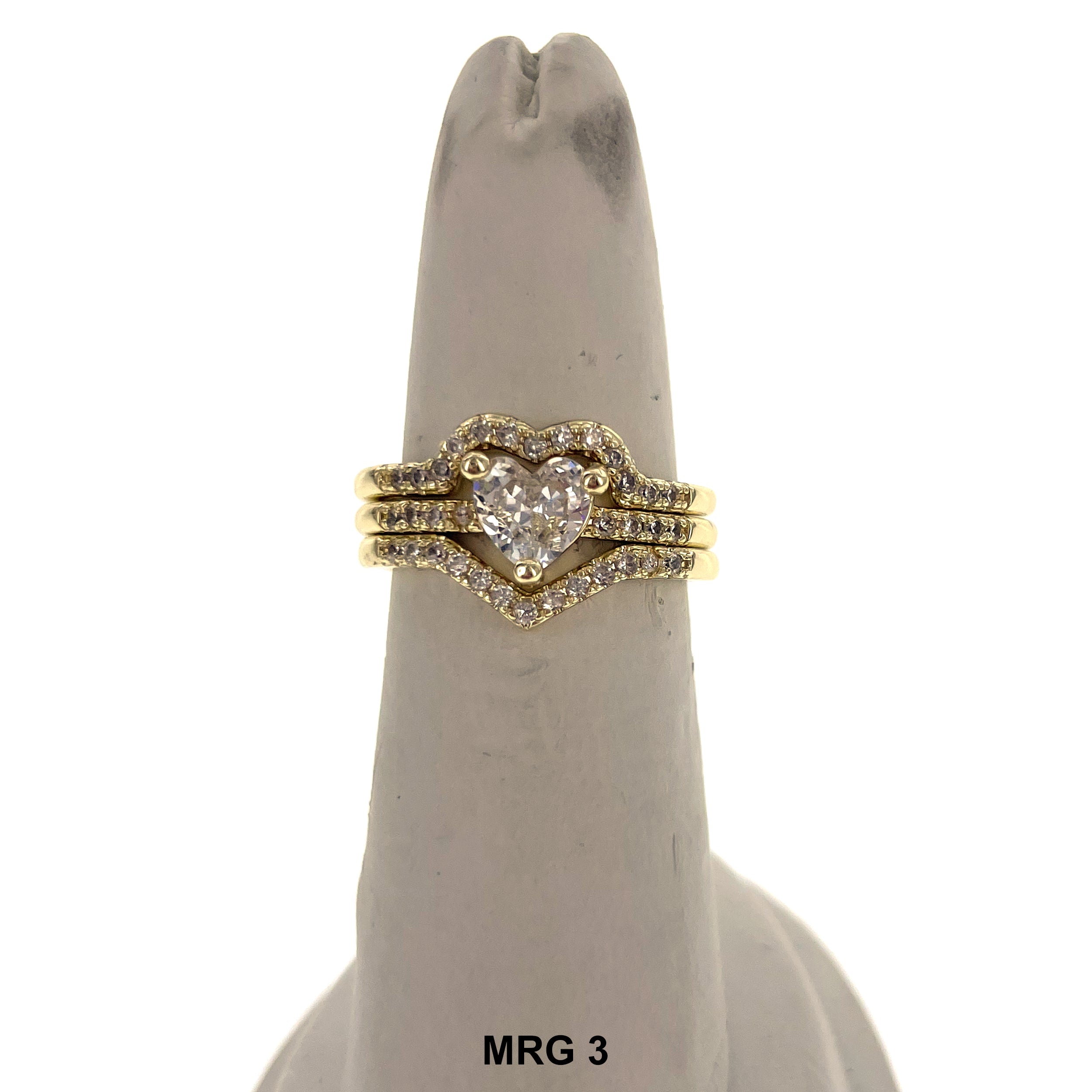 Triple Matrimonial Stones Ring MRG 3