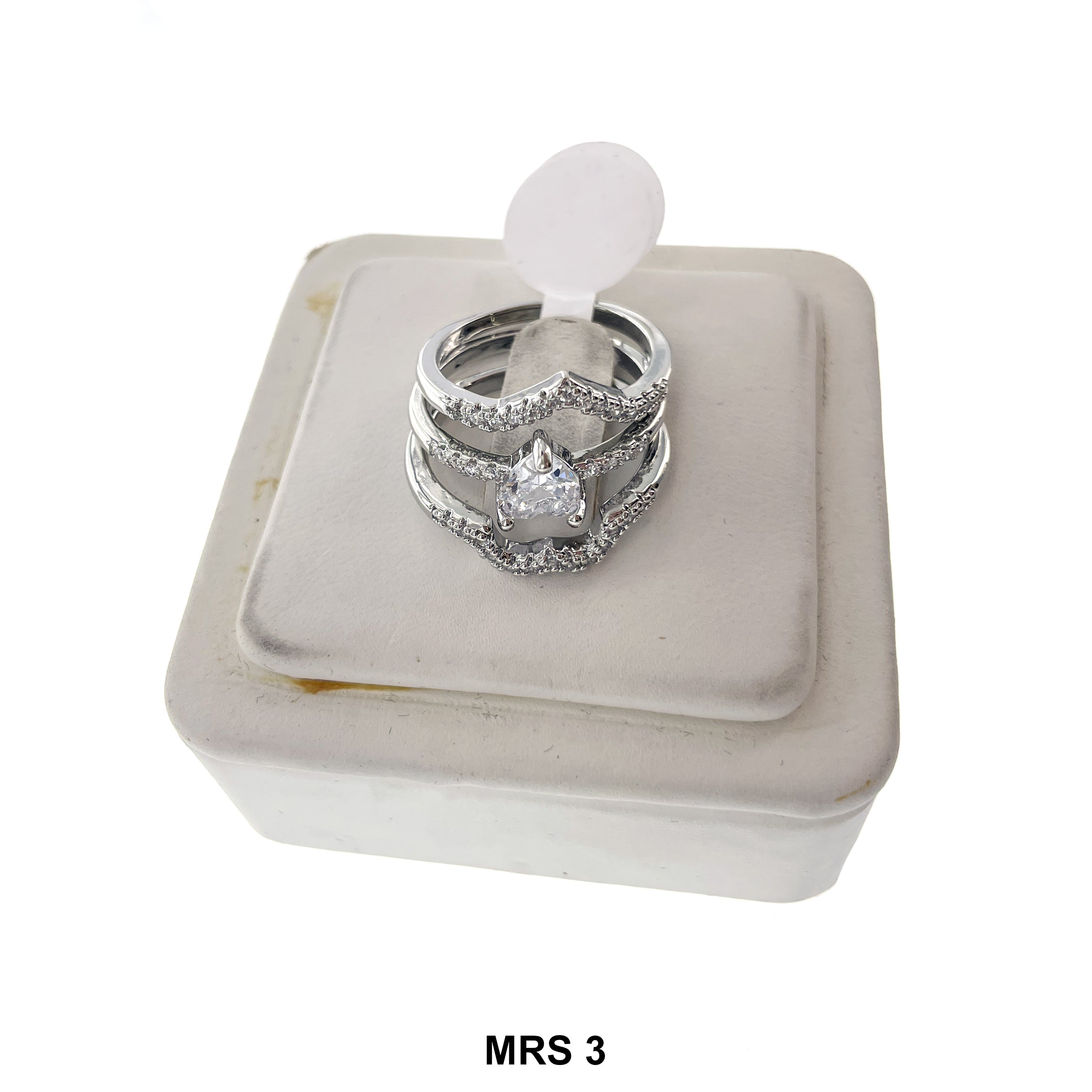 Triple Matrimonial Stones Ring MRS 3