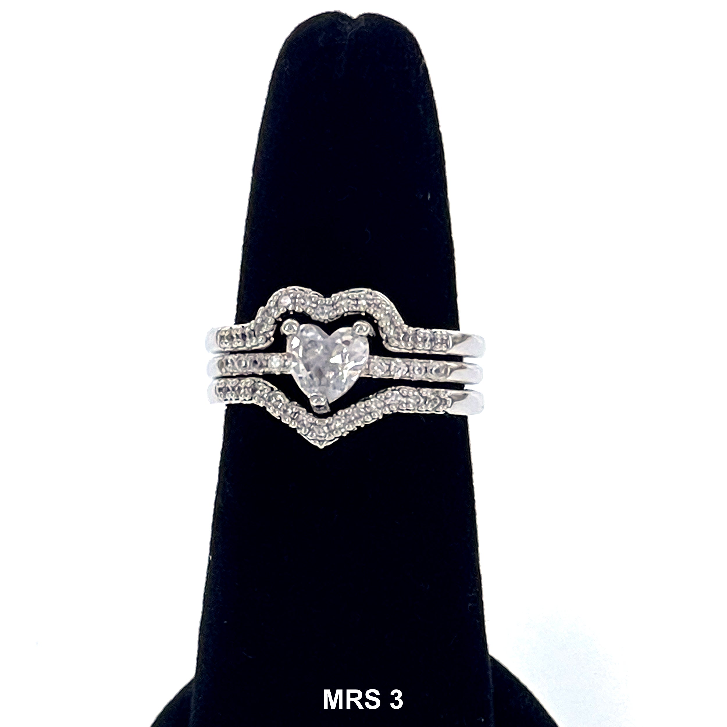 Triple Matrimonial Stones Ring MRS 3