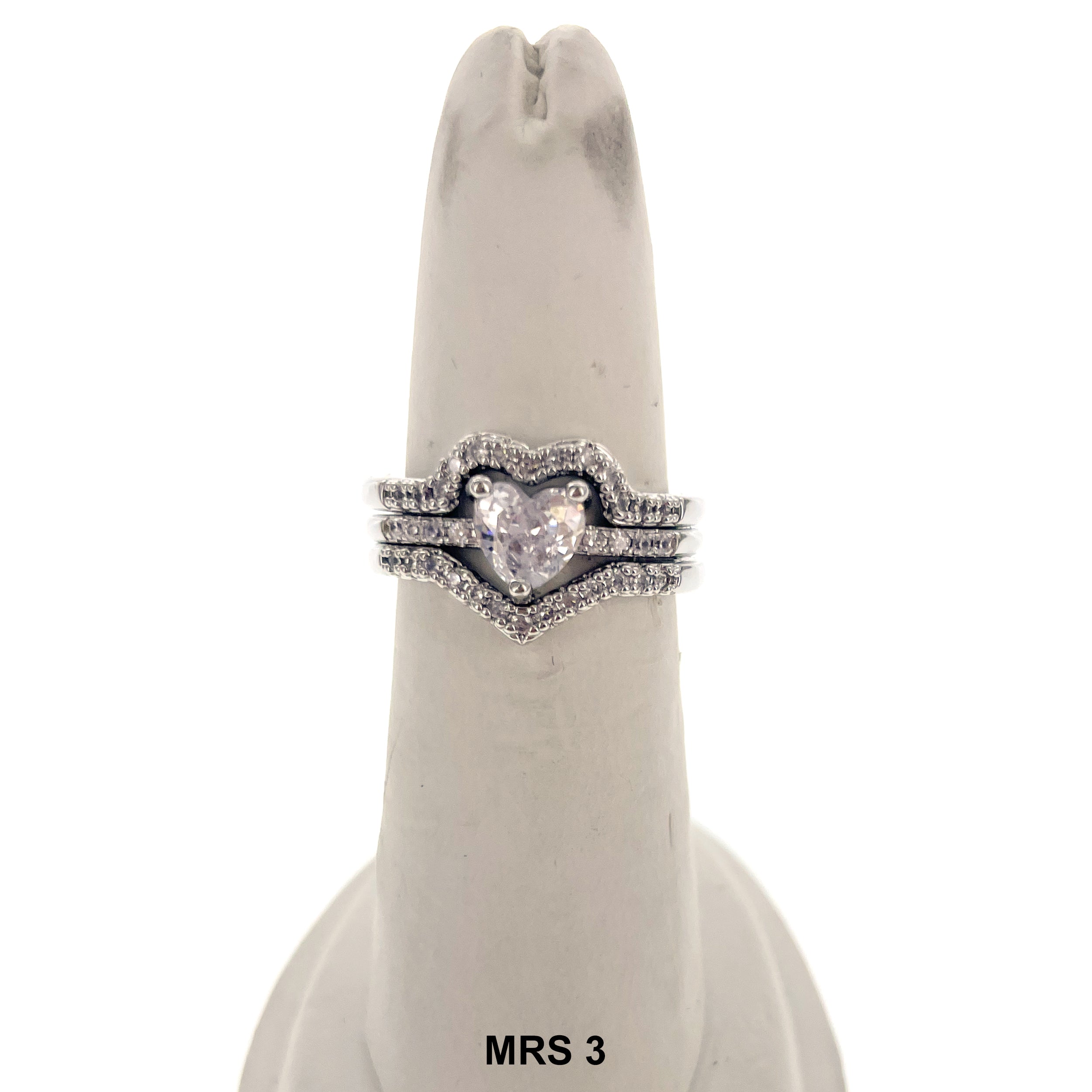 Triple Matrimonial Stones Ring MRS 3