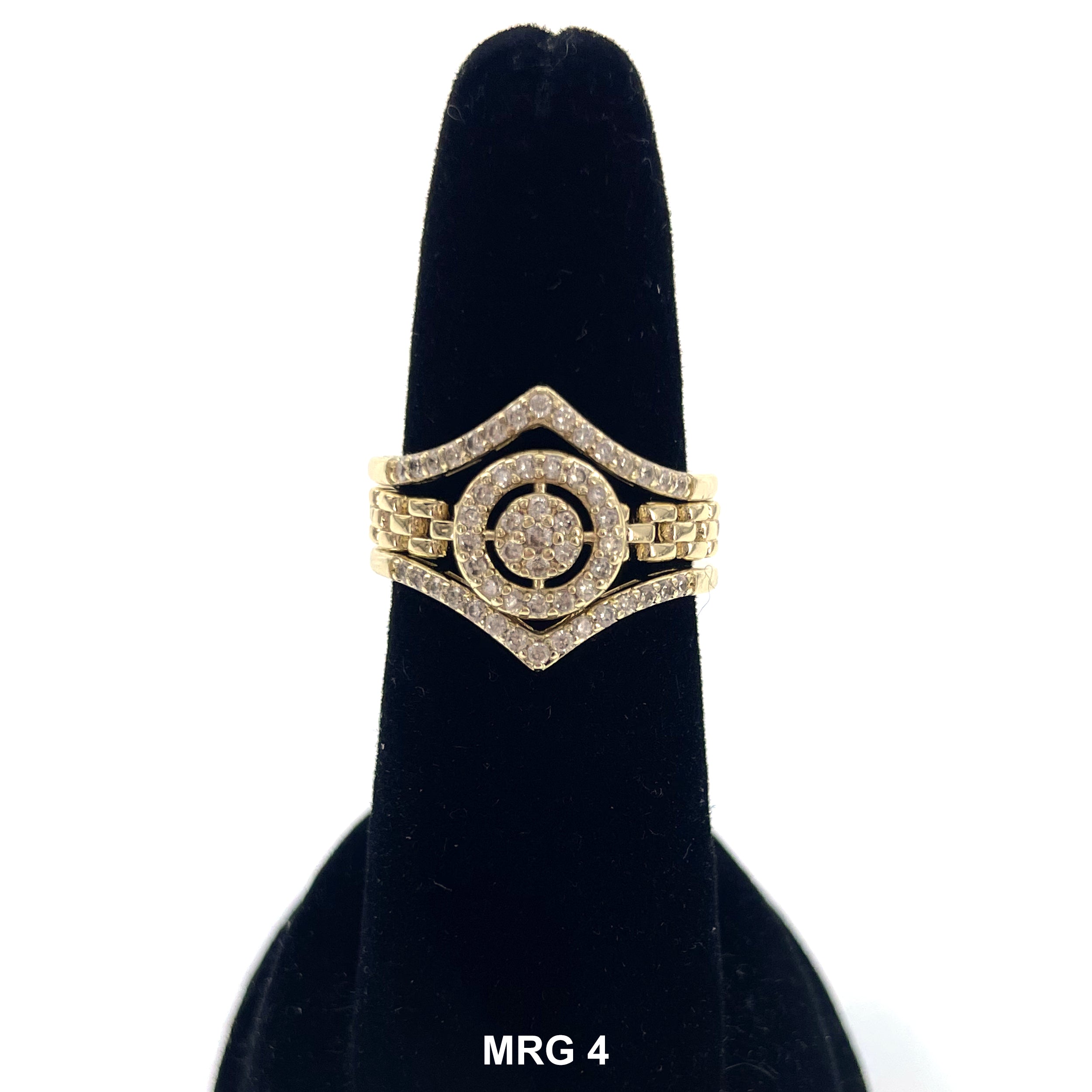 Triple Matrimonial Stones Ring MRG 4