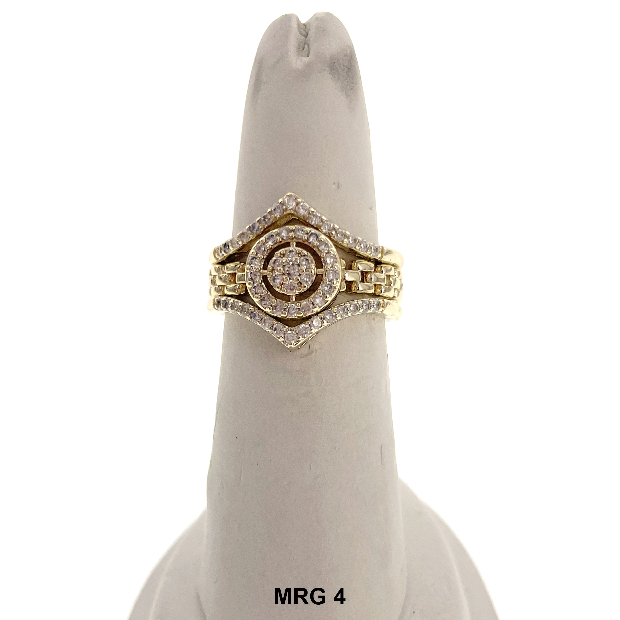 Triple Matrimonial Stones Ring MRG 4