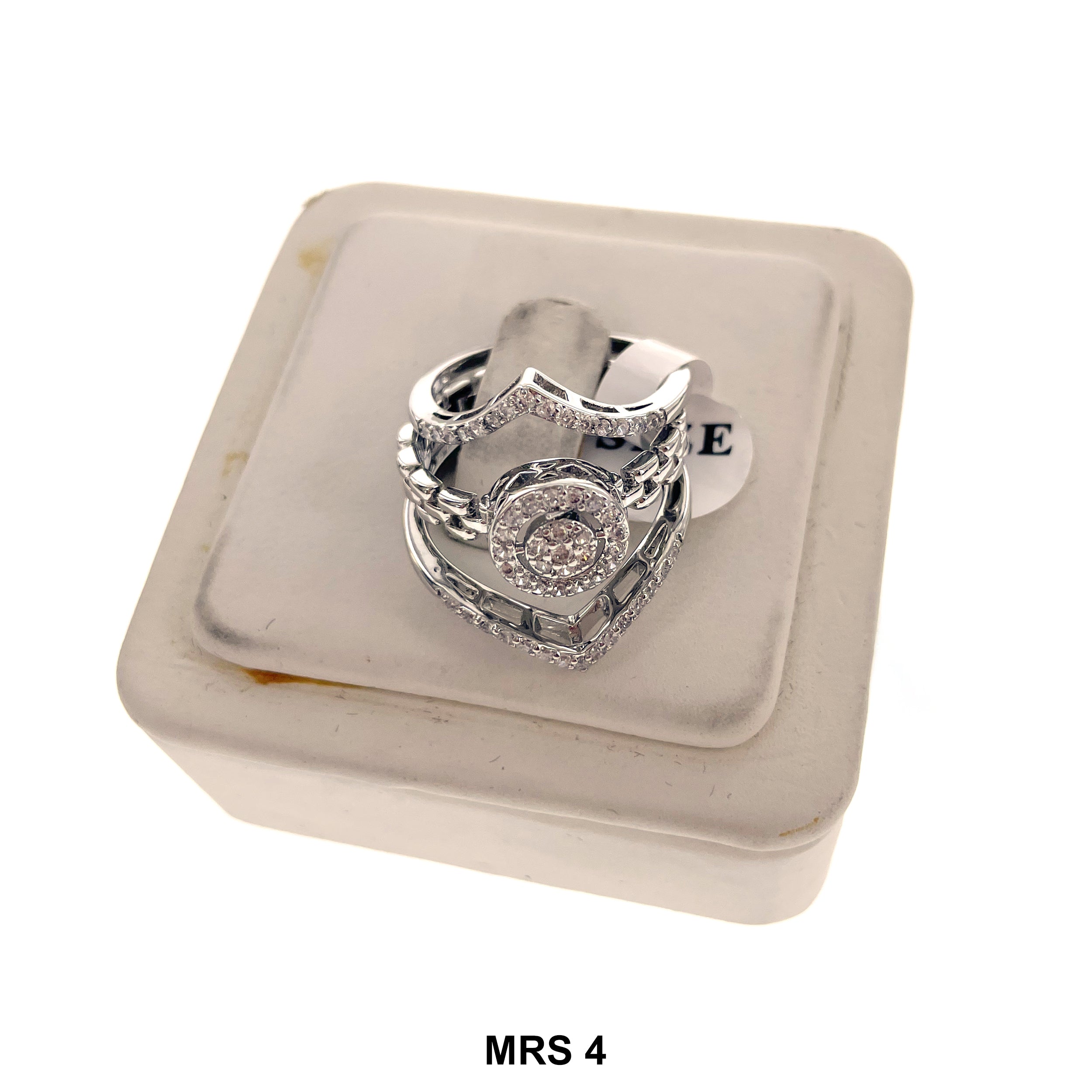 Triple Matrimonial Stones Ring MRS 4