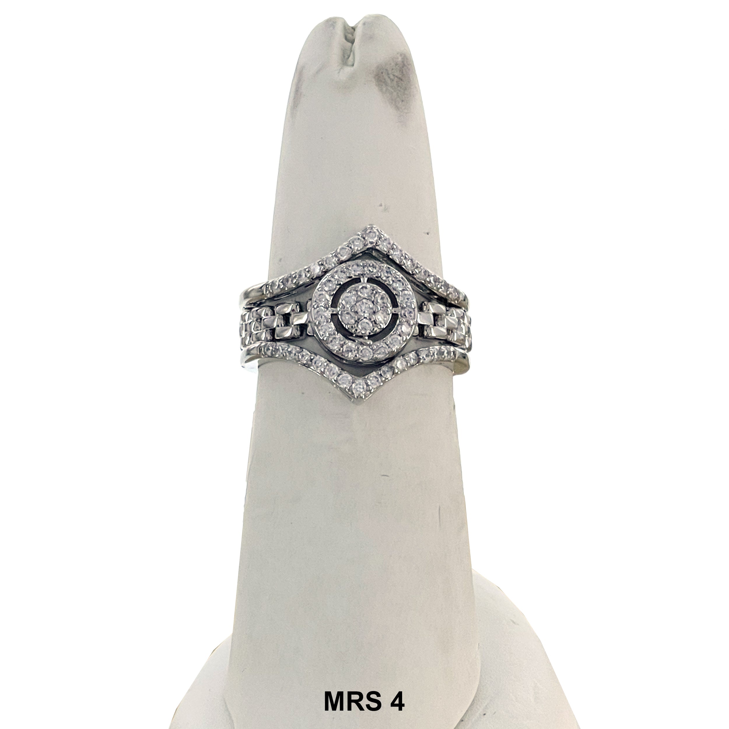 Triple Matrimonial Stones Ring MRS 4