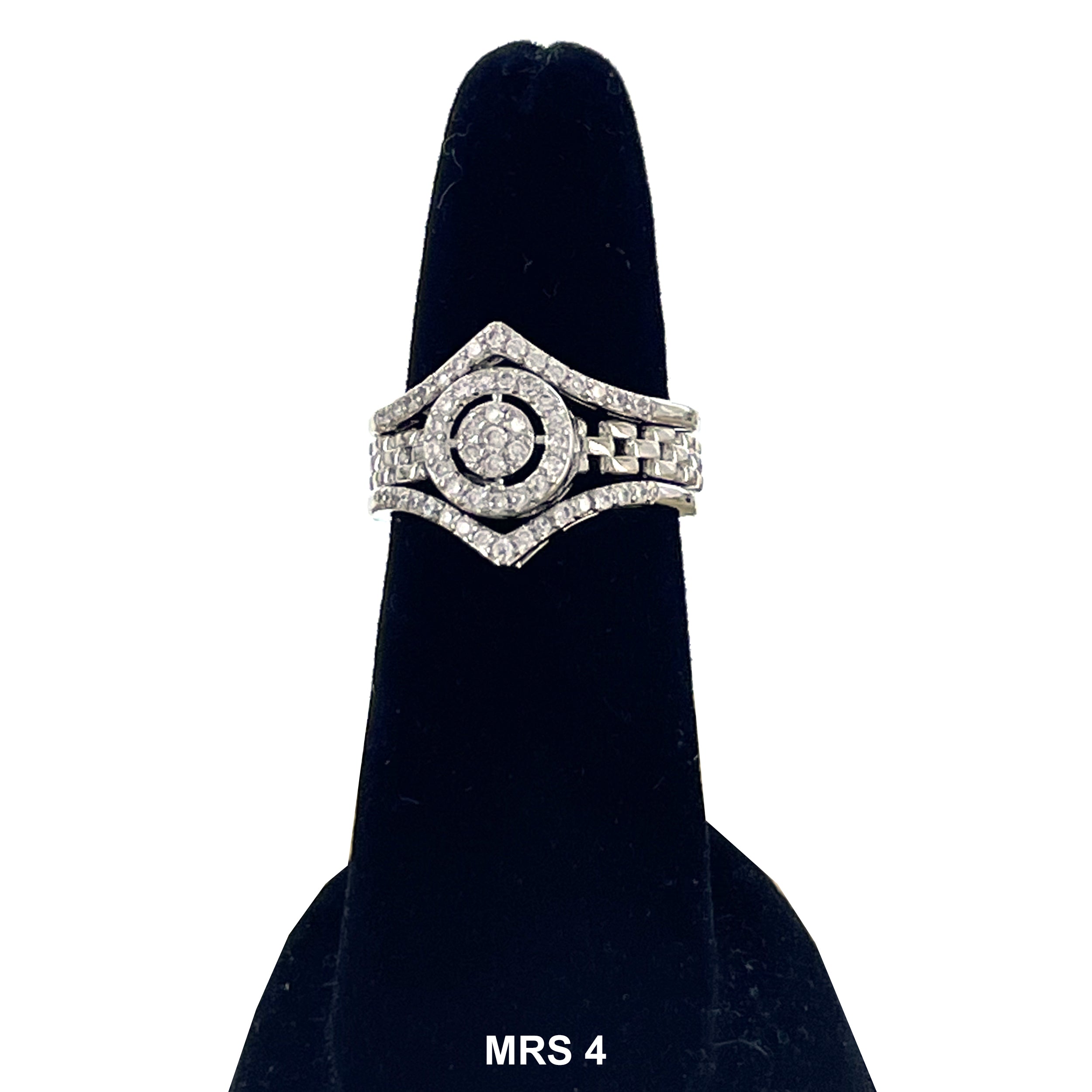 Triple Matrimonial Stones Ring MRS 4