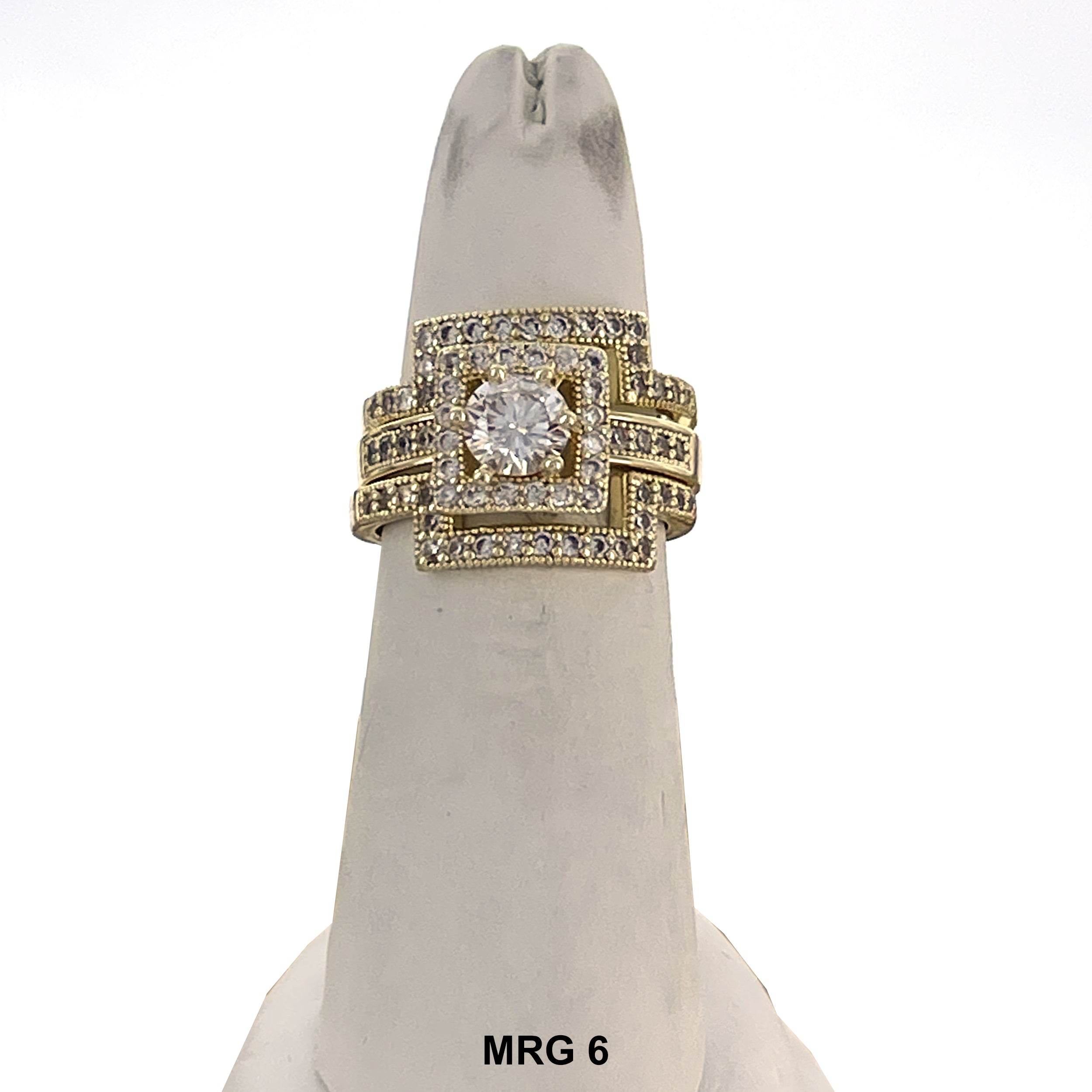 Triple Matrimonial Stones Ring MRG 6