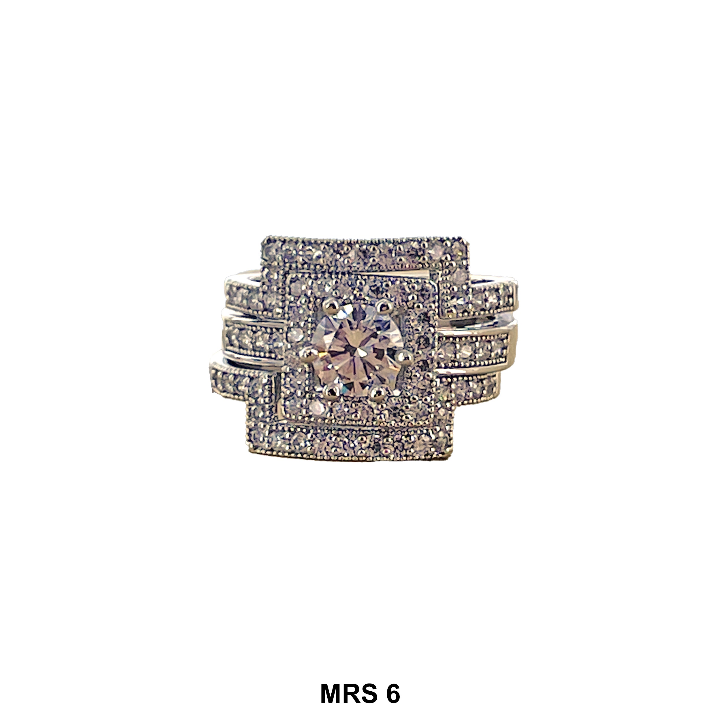 Triple Matrimonial Stones Ring MRS 6