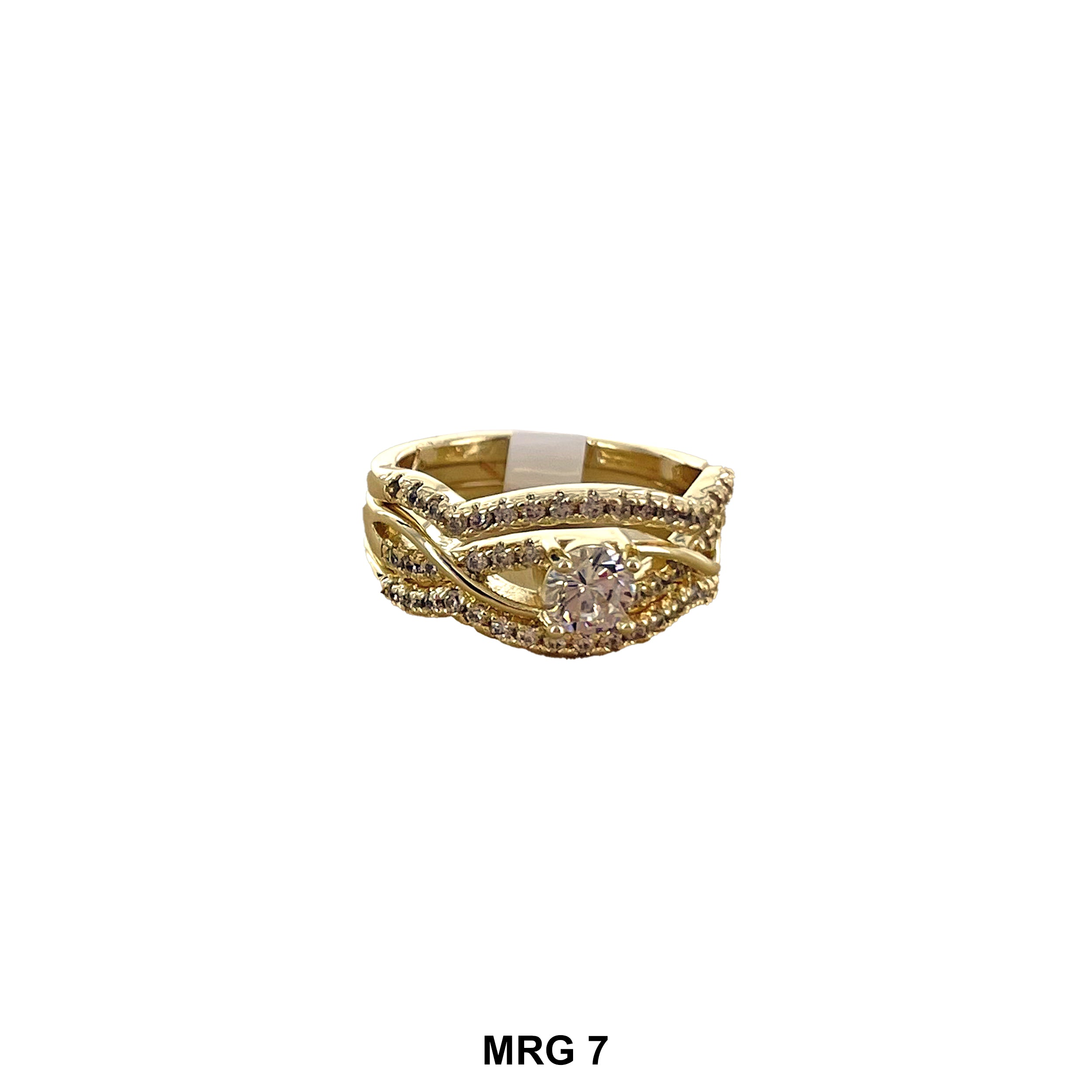 Triple Matrimonial Stones Ring MRG 7