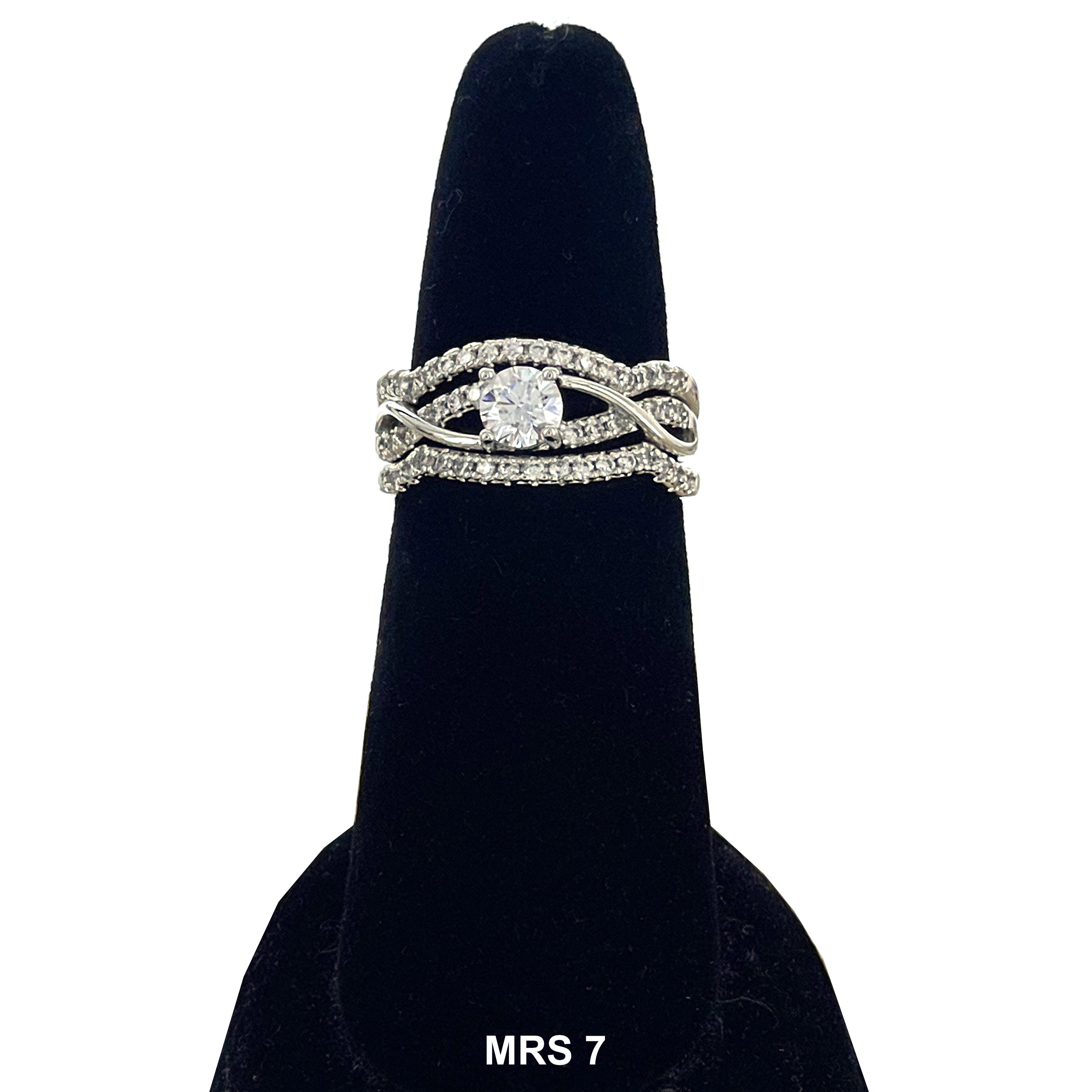 Triple Matrimonial Stones Ring MRS 7