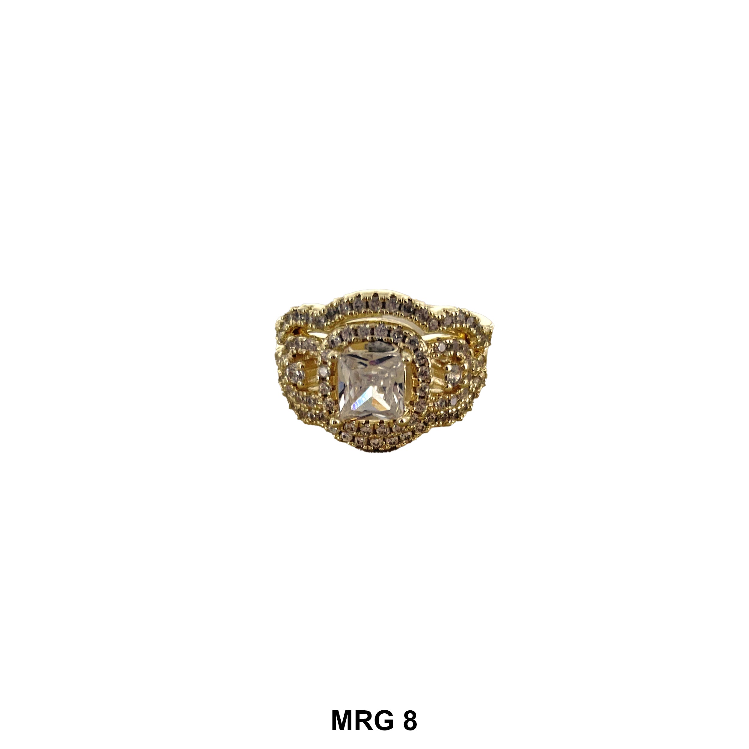 Triple Matrimonial Stones Ring MRG 8