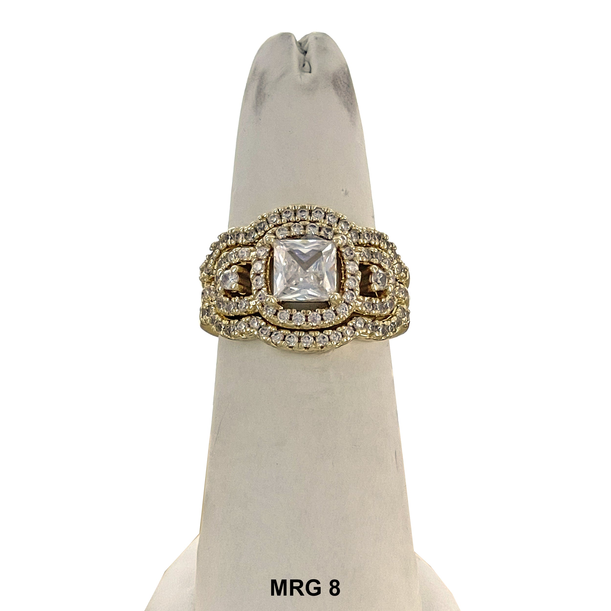 Triple Matrimonial Stones Ring MRG 8