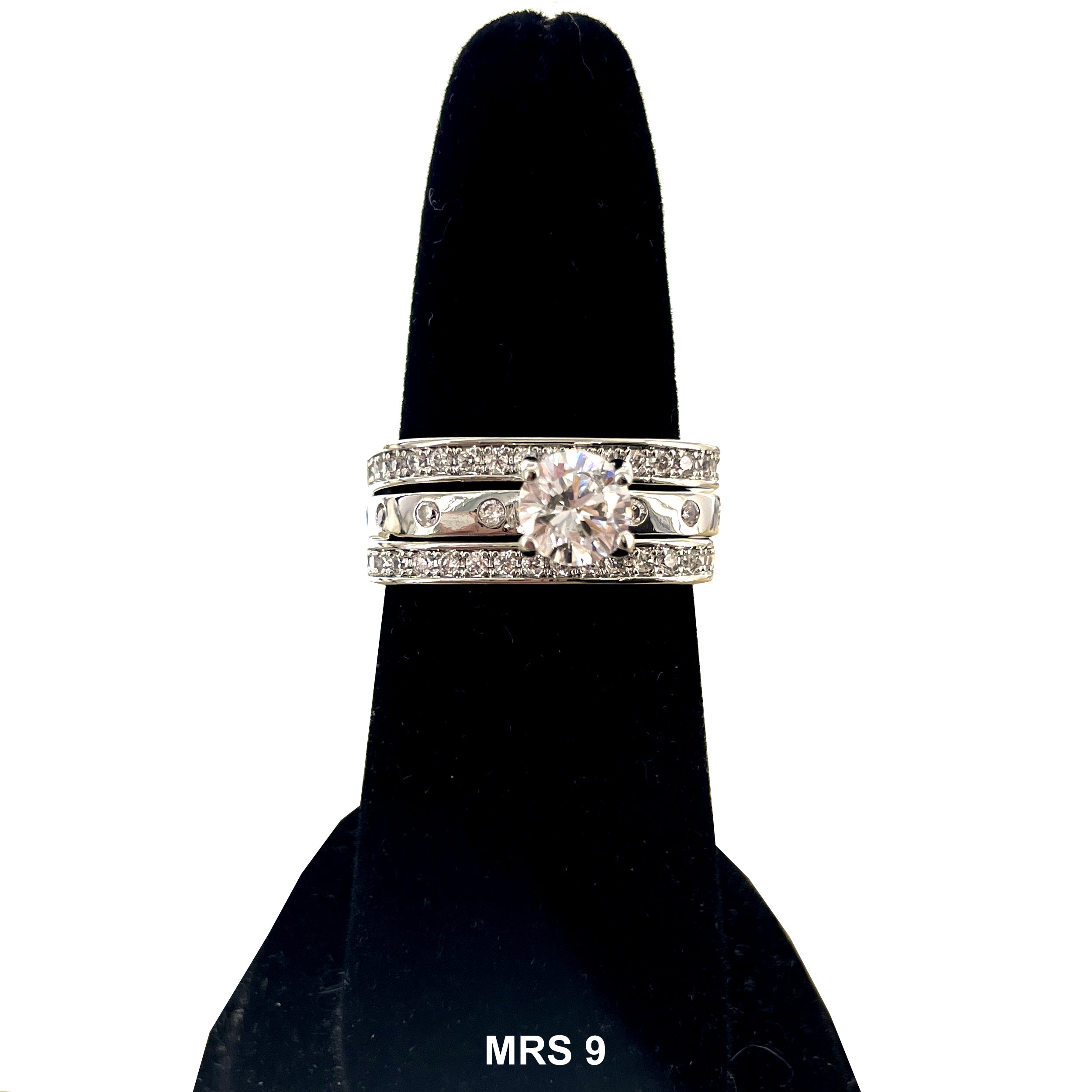 Triple Matrimonial Stones Ring MRS 9