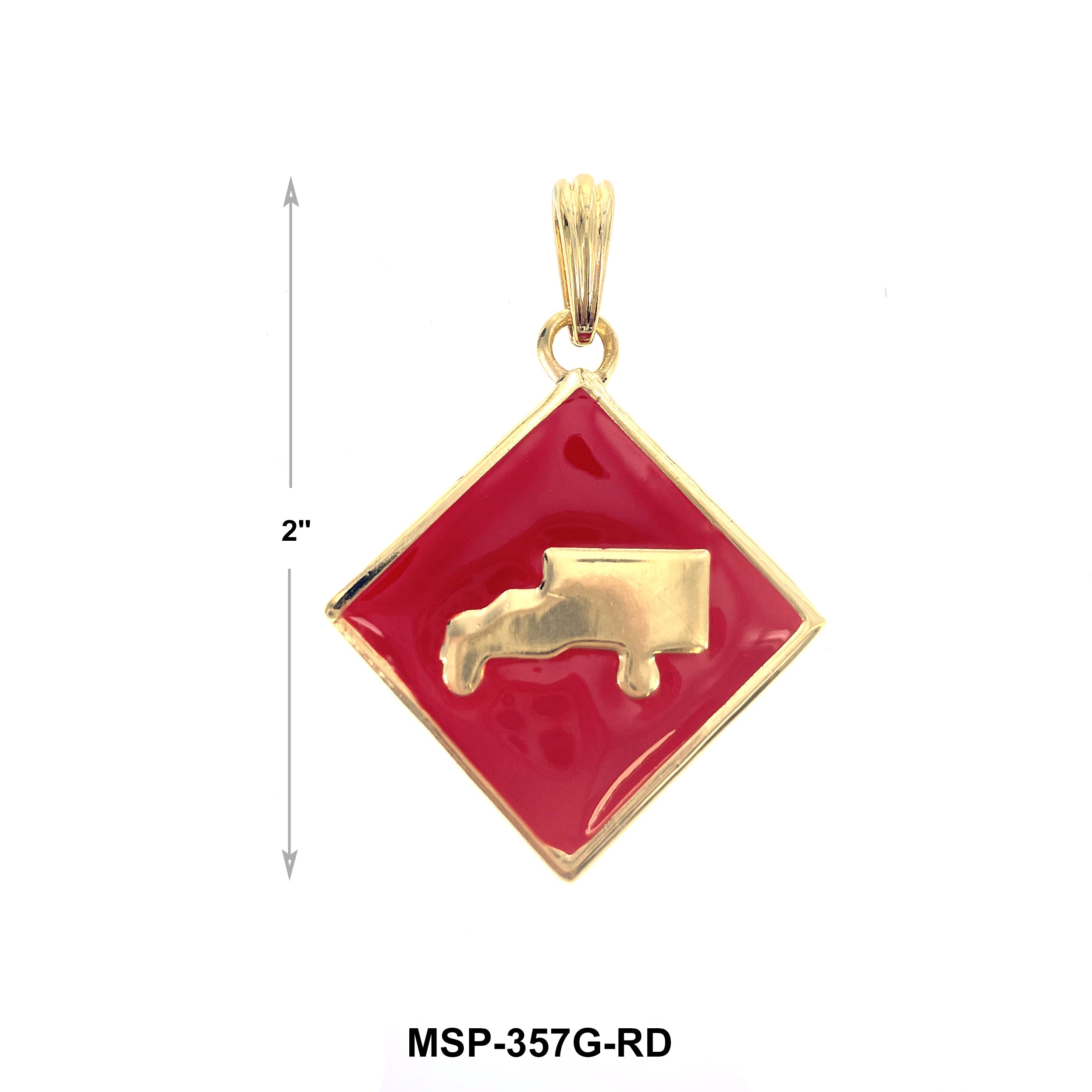 Truck Sign Pendant MSP-357 G RD