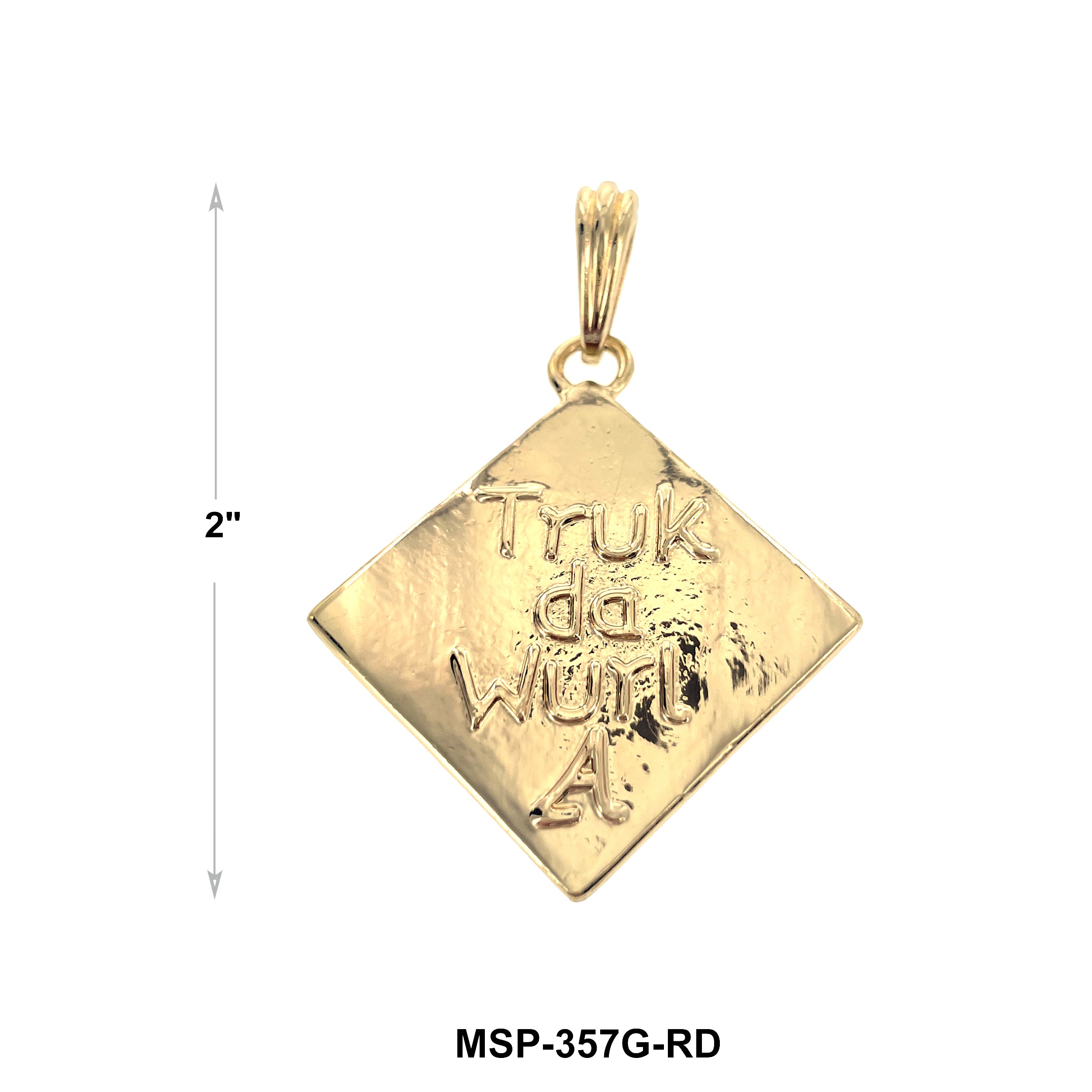 Truck Sign Pendant MSP-357 G RD