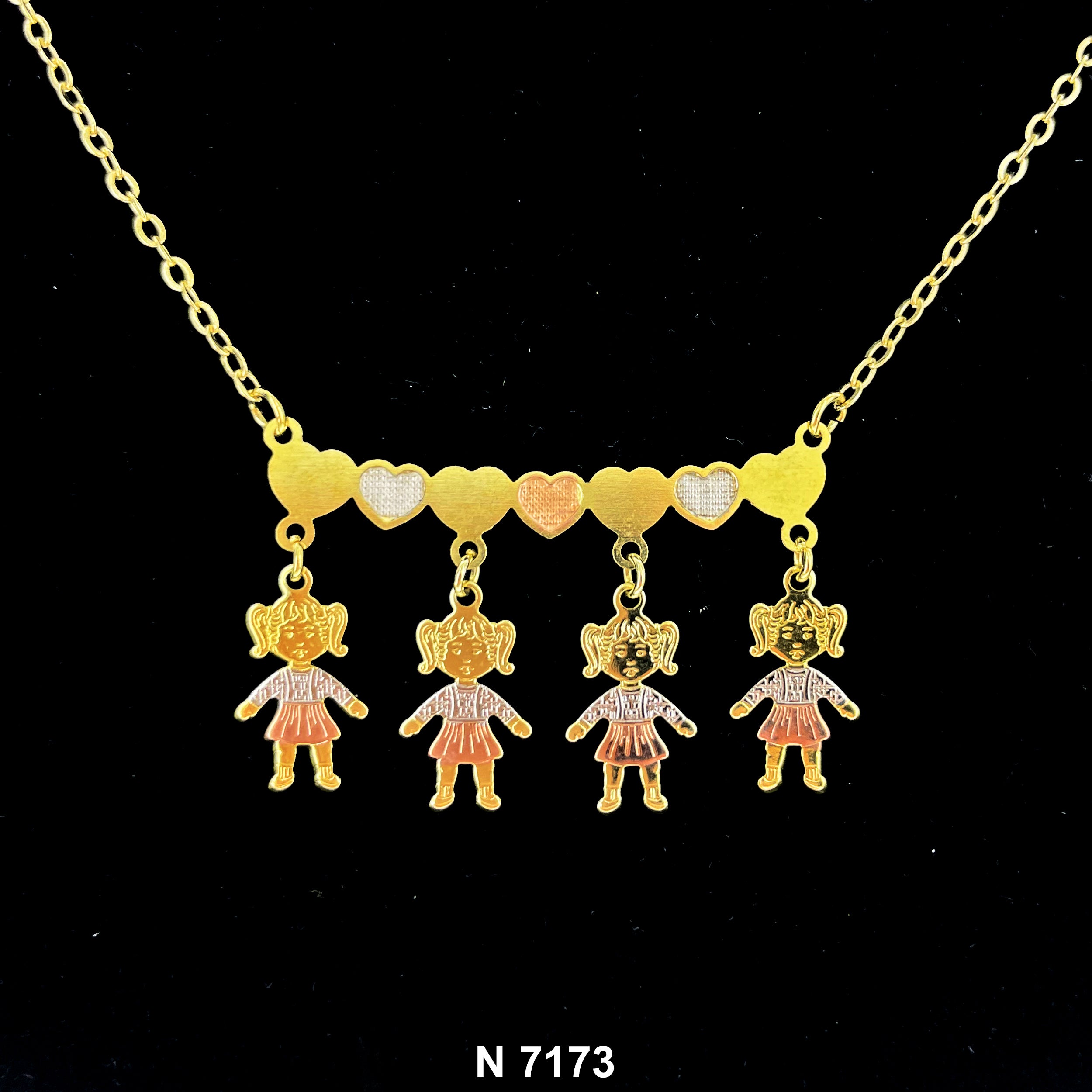 Four Girls Necklace N 7173