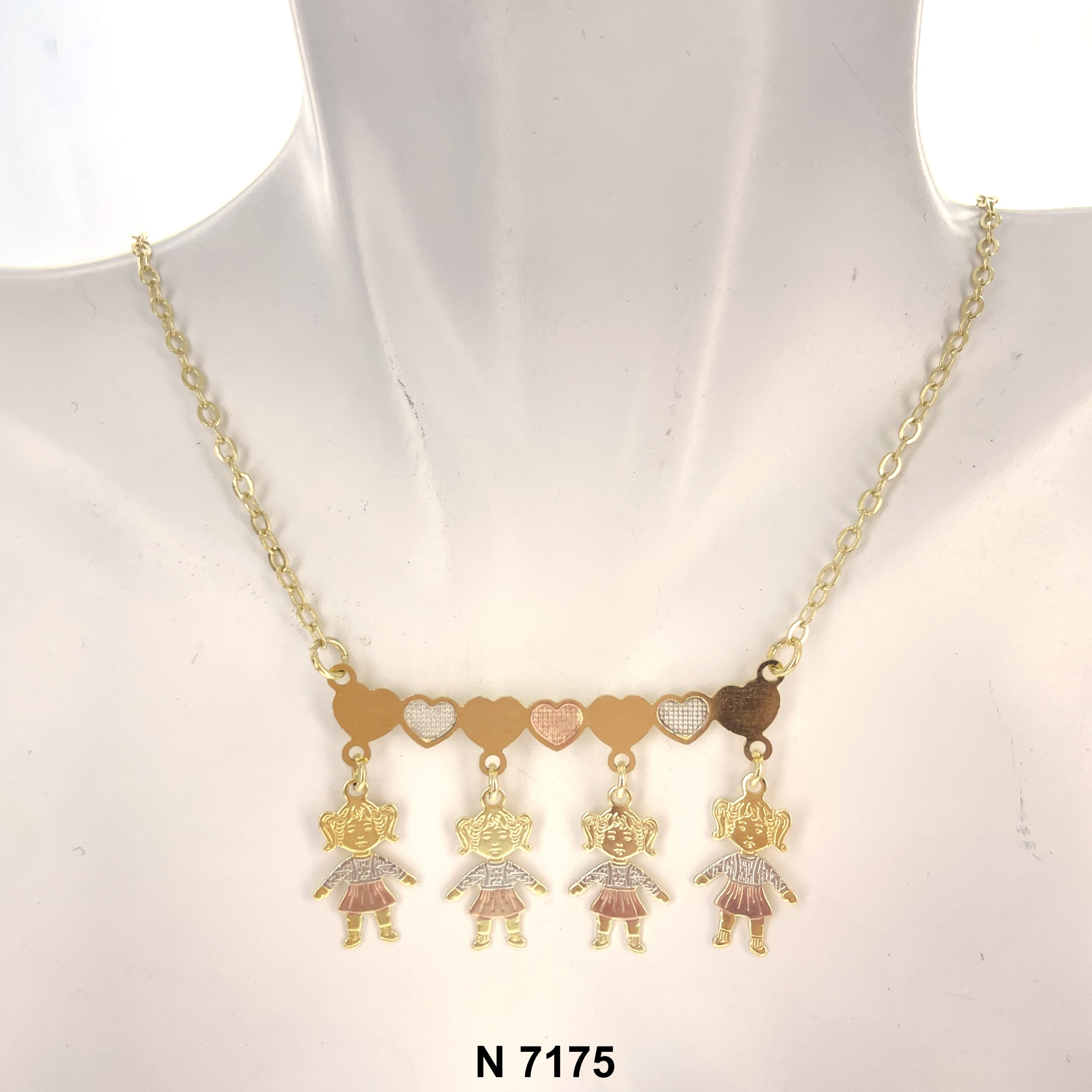 Collar Cuatro Niñas N 7173