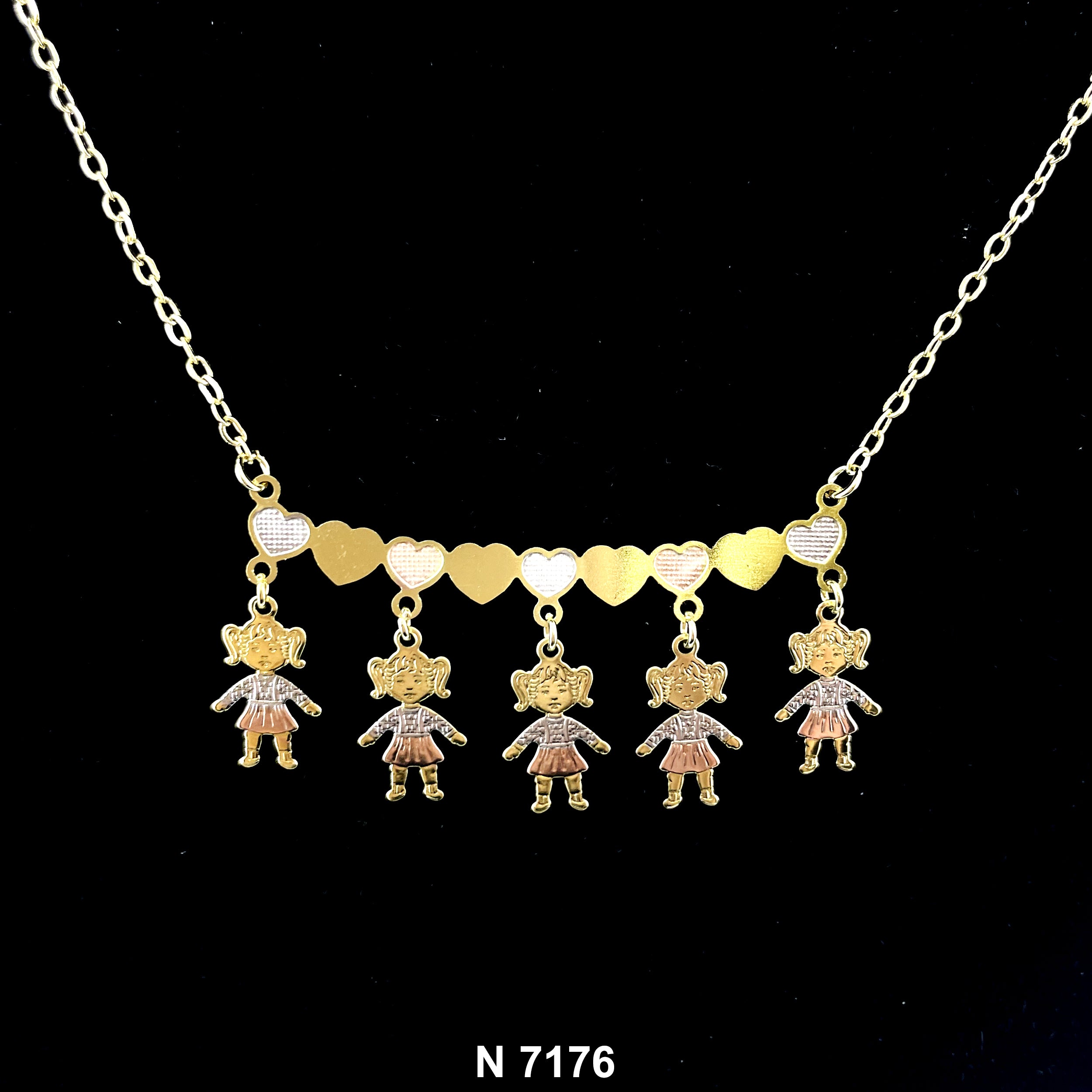 5 Girls Necklace N 7176