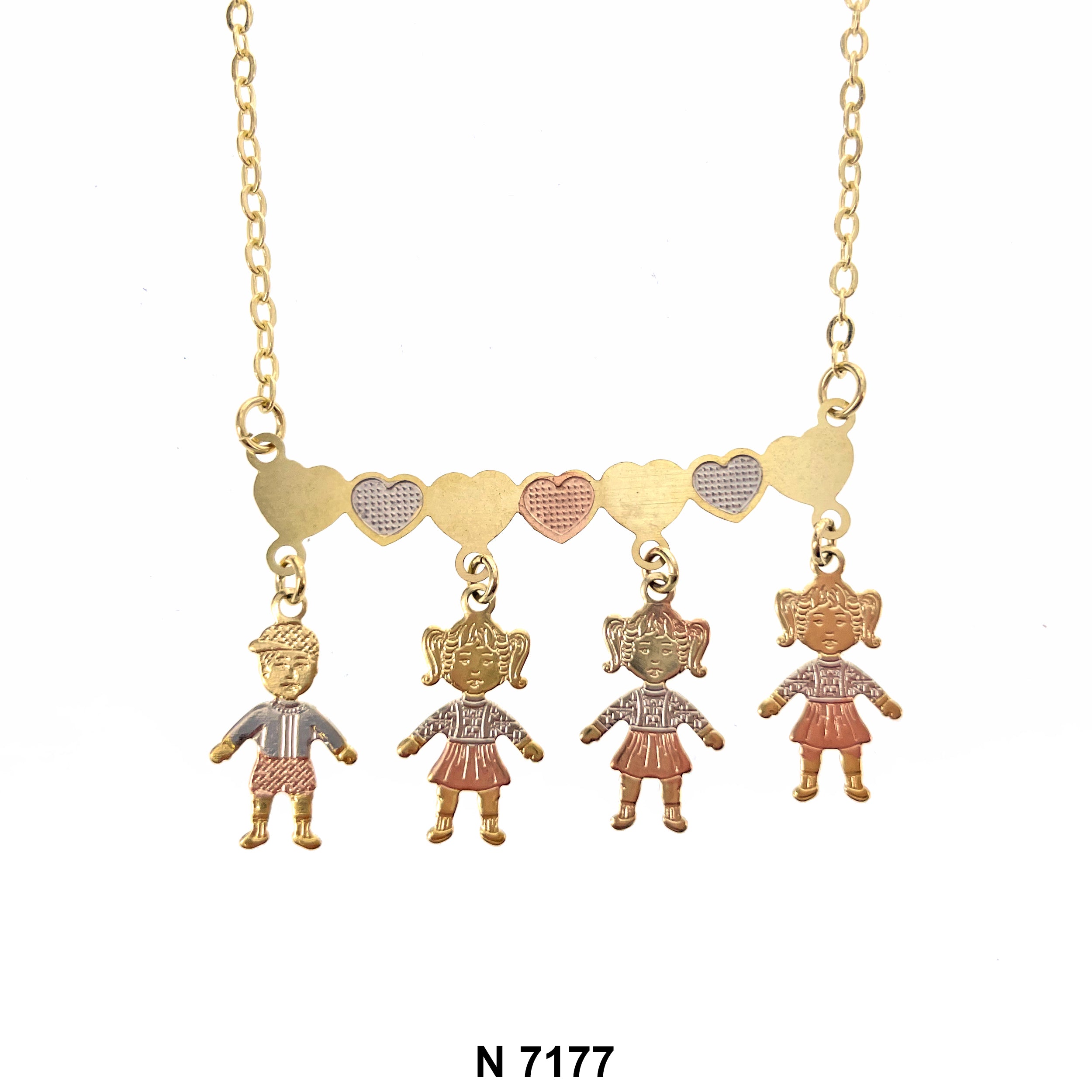 Collar Un Niño Y Tres Niñas N 7177