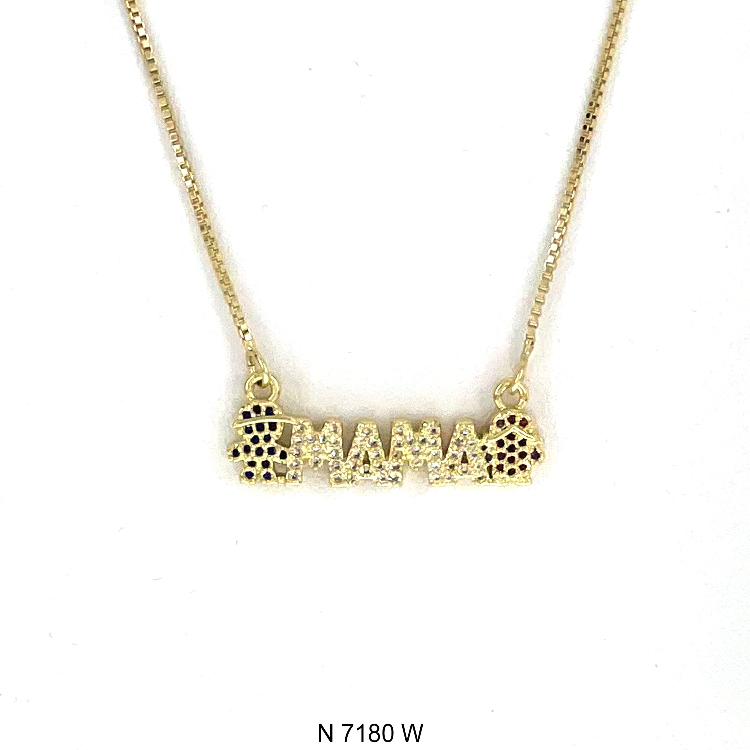 Mama Necklace N 7180 W