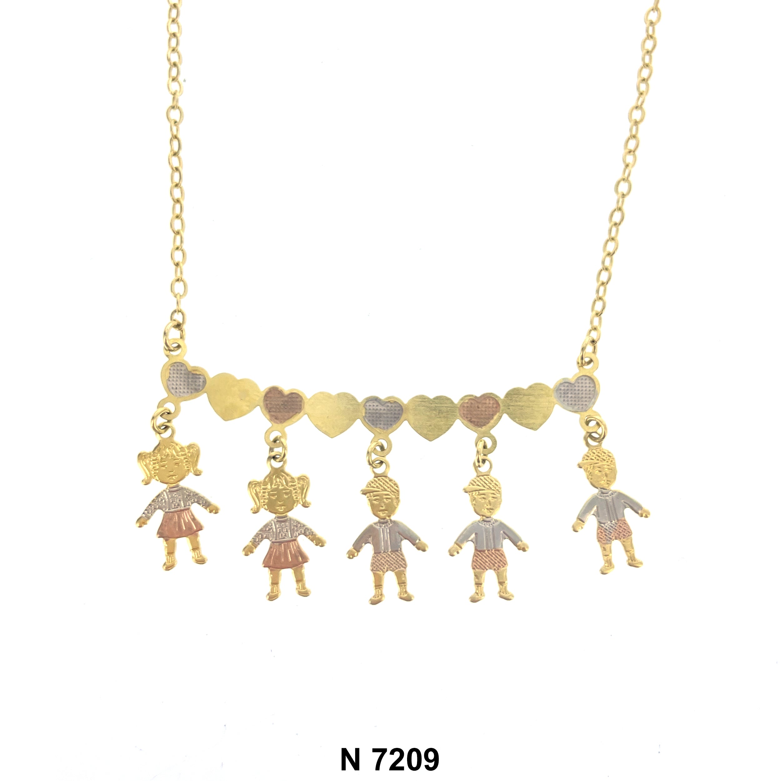 2 Girls 3 Boys Necklace N 7209