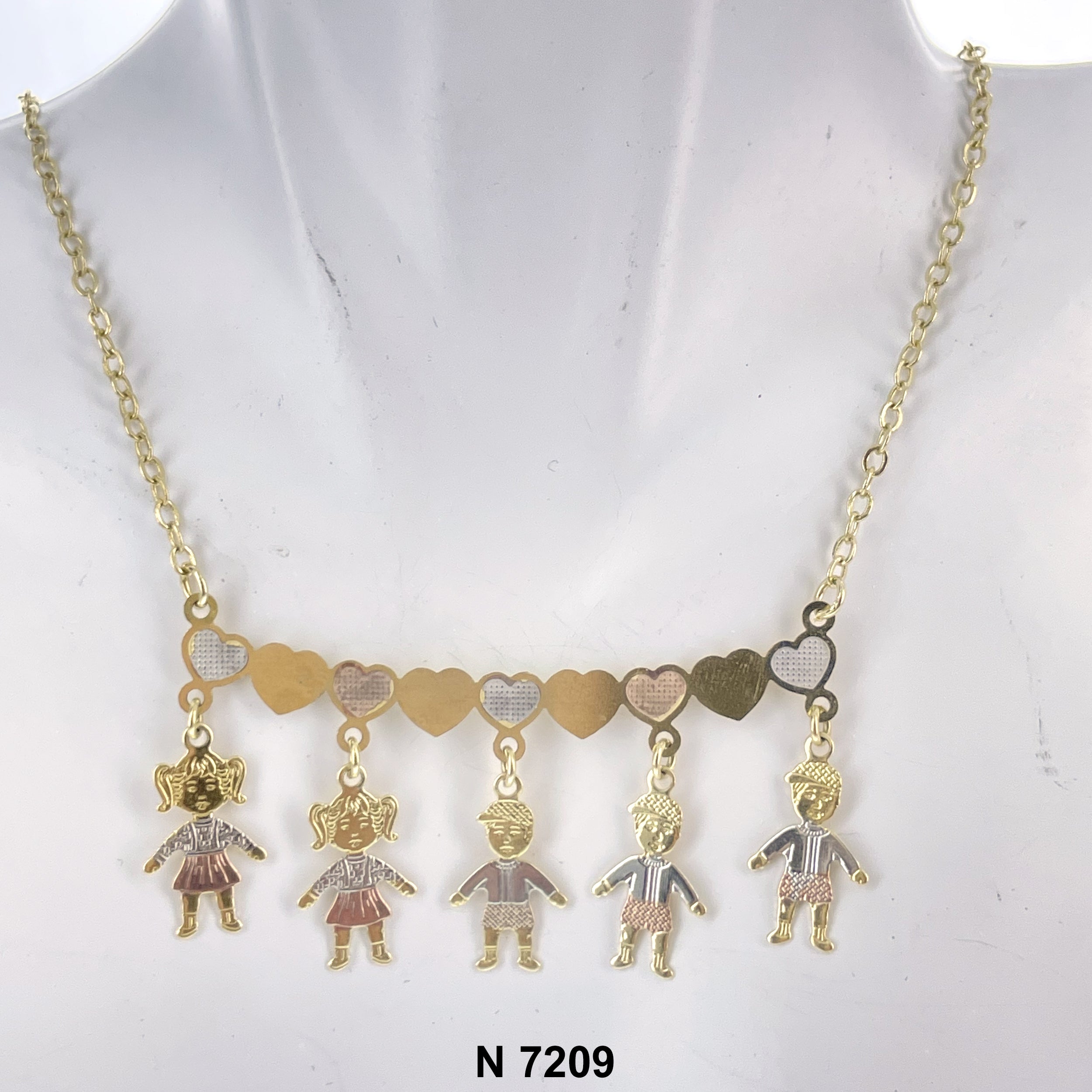 2 Girls 3 Boys Necklace N 7209