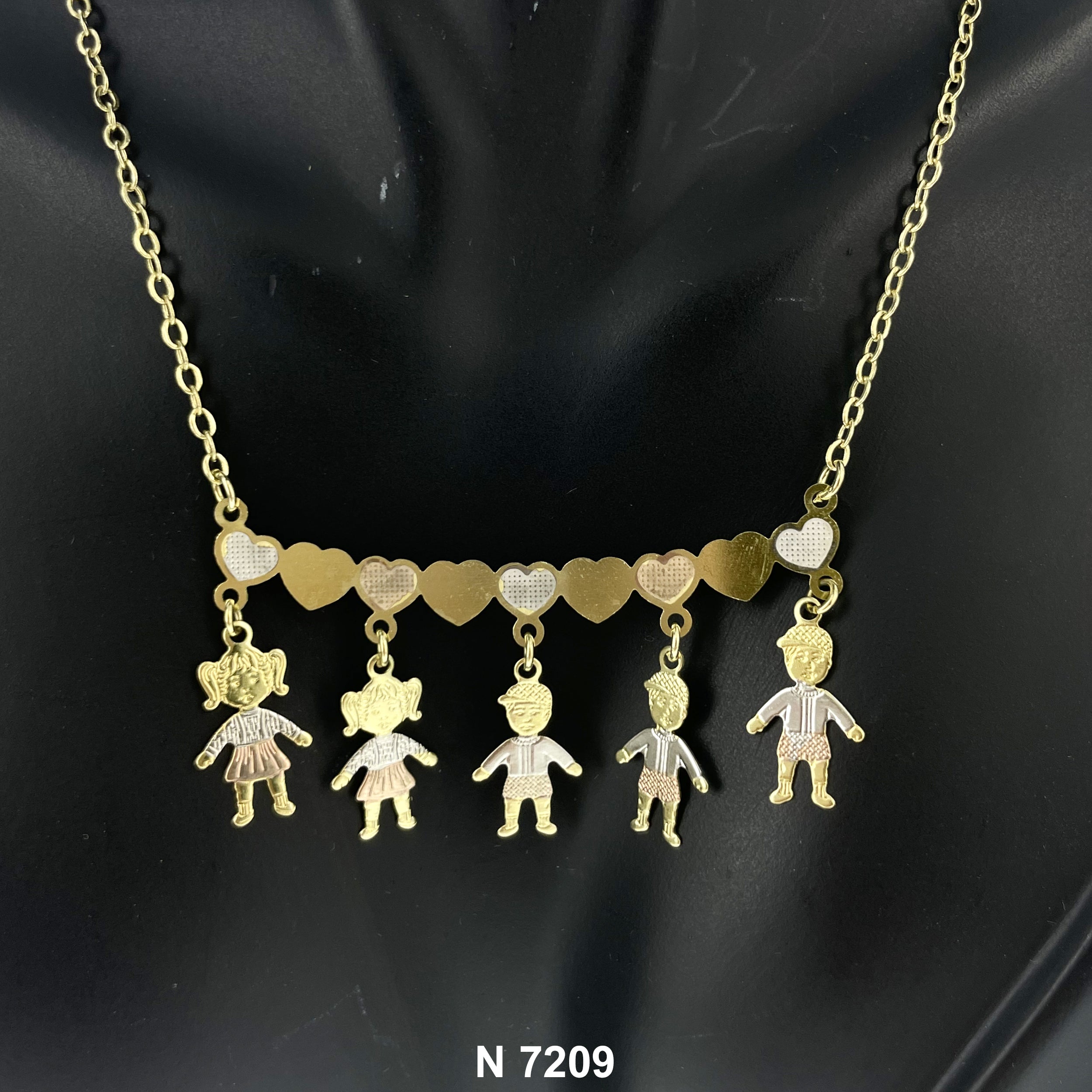 2 Girls 3 Boys Necklace N 7209